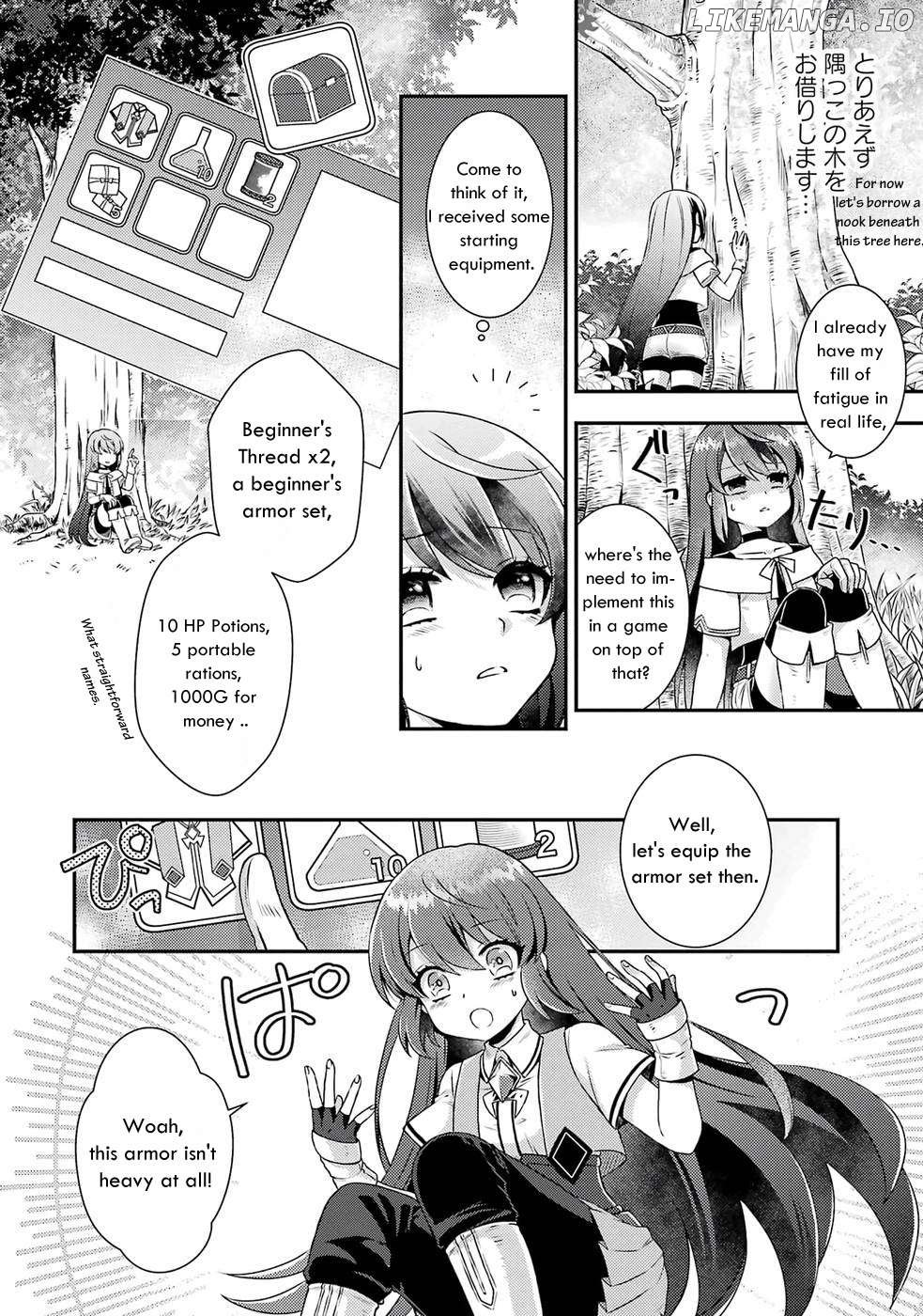 Game Shoshinsha No Mari-Nee Ga Iku Vrmmo Nonbiri? Taikenki: Mebius World Online chapter 1 - page 21