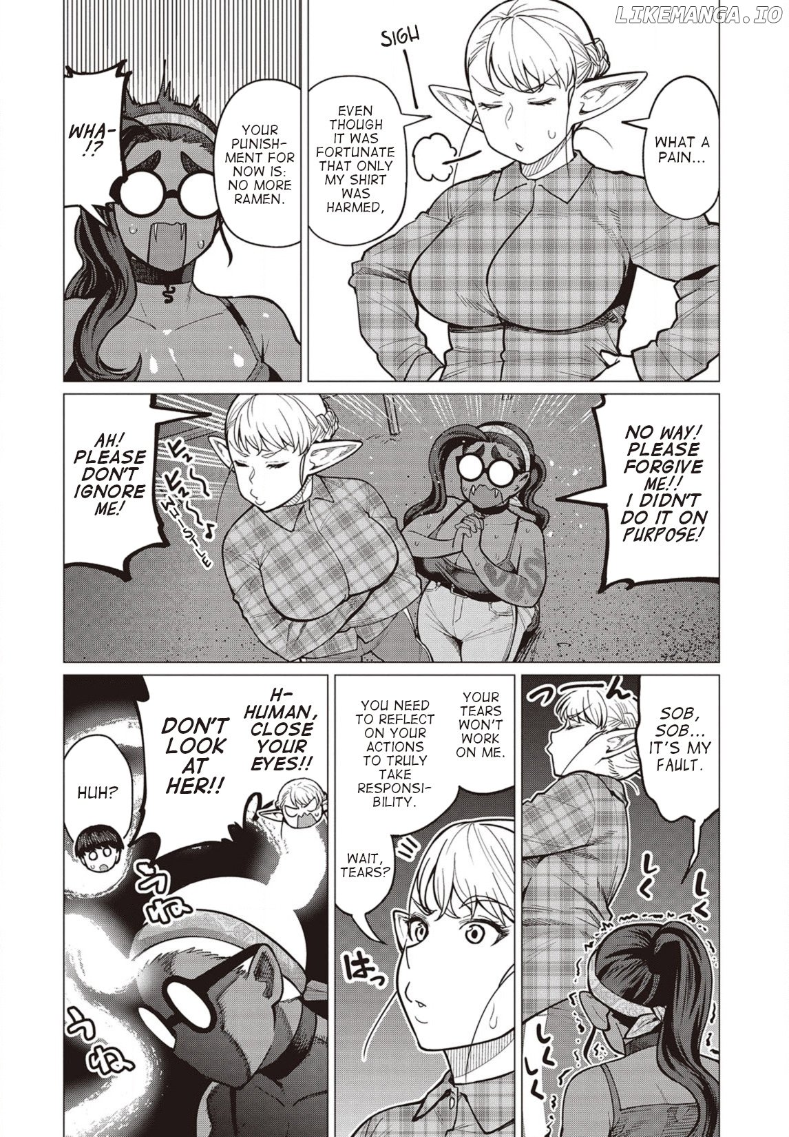 Elf-San wa Yaserarenai. - Manga chapter 27 - page 27