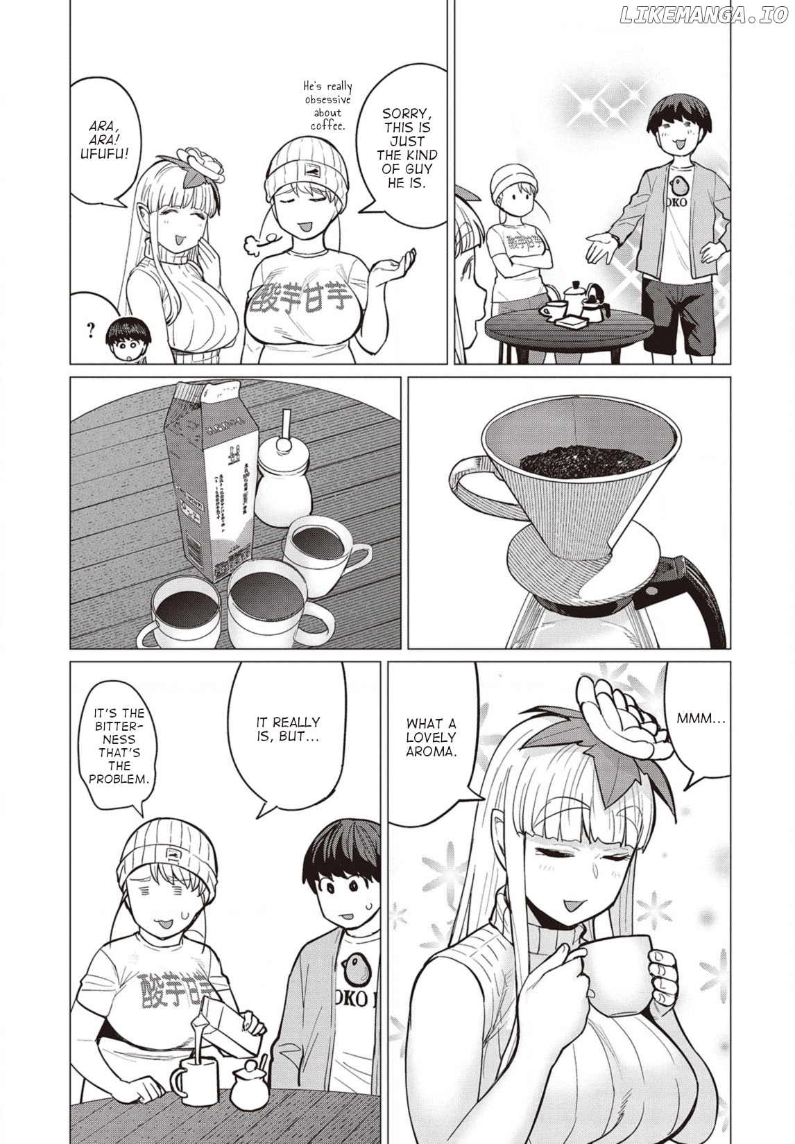 Elf-San wa Yaserarenai. chapter 28 - page 12