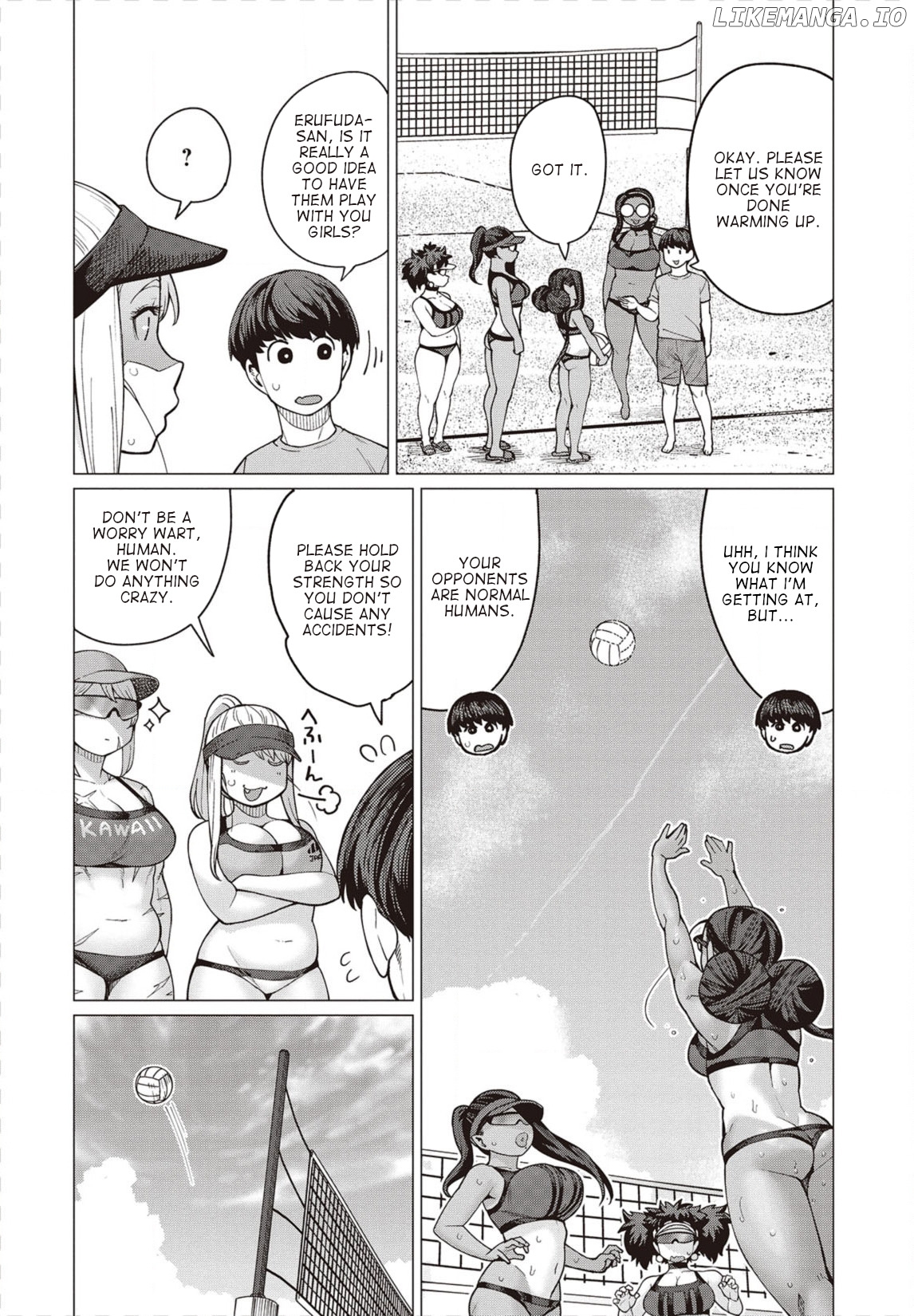 Elf-San wa Yaserarenai. chapter 31 - page 23