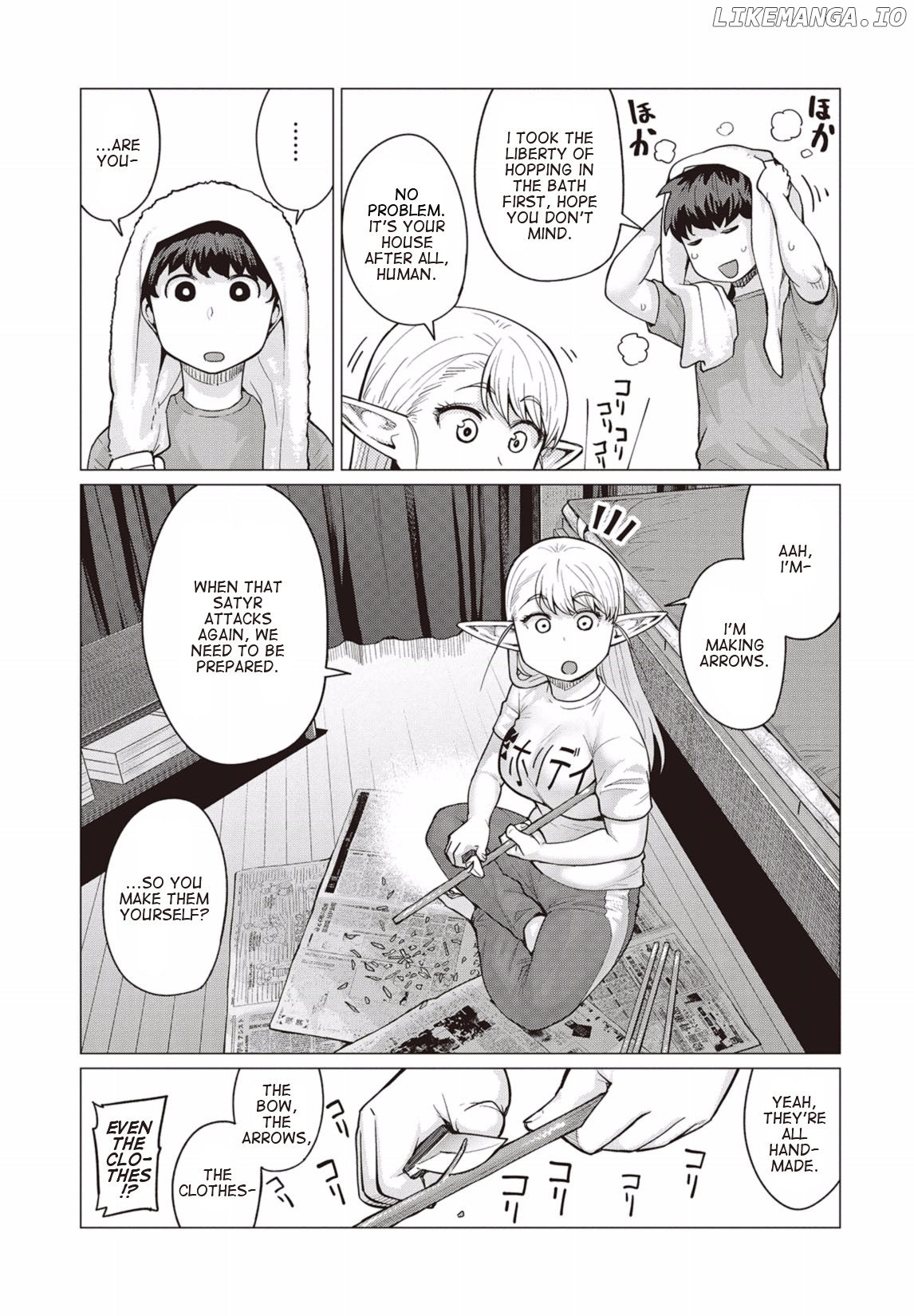 Elf-San wa Yaserarenai. - Manga chapter 11 - page 26