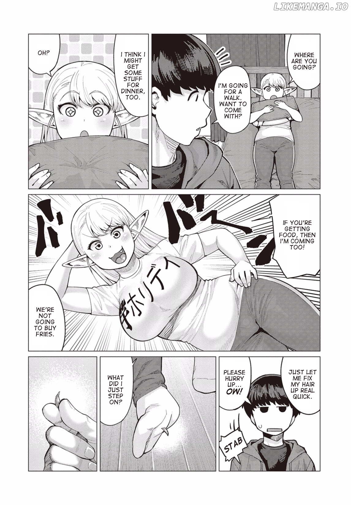 Elf-San wa Yaserarenai. - Manga chapter 11 - page 7