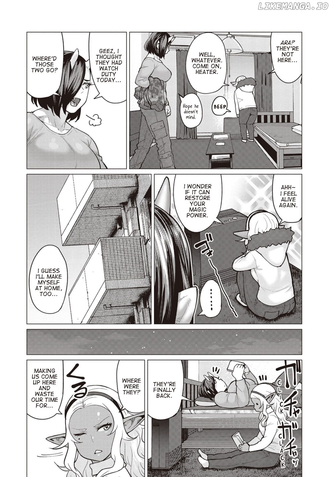 Elf-San wa Yaserarenai. - Manga chapter 13 - page 11