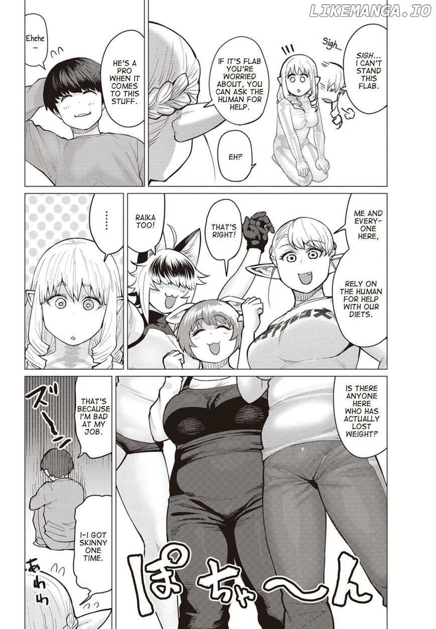 Elf-San wa Yaserarenai. - Manga chapter 14 - page 21