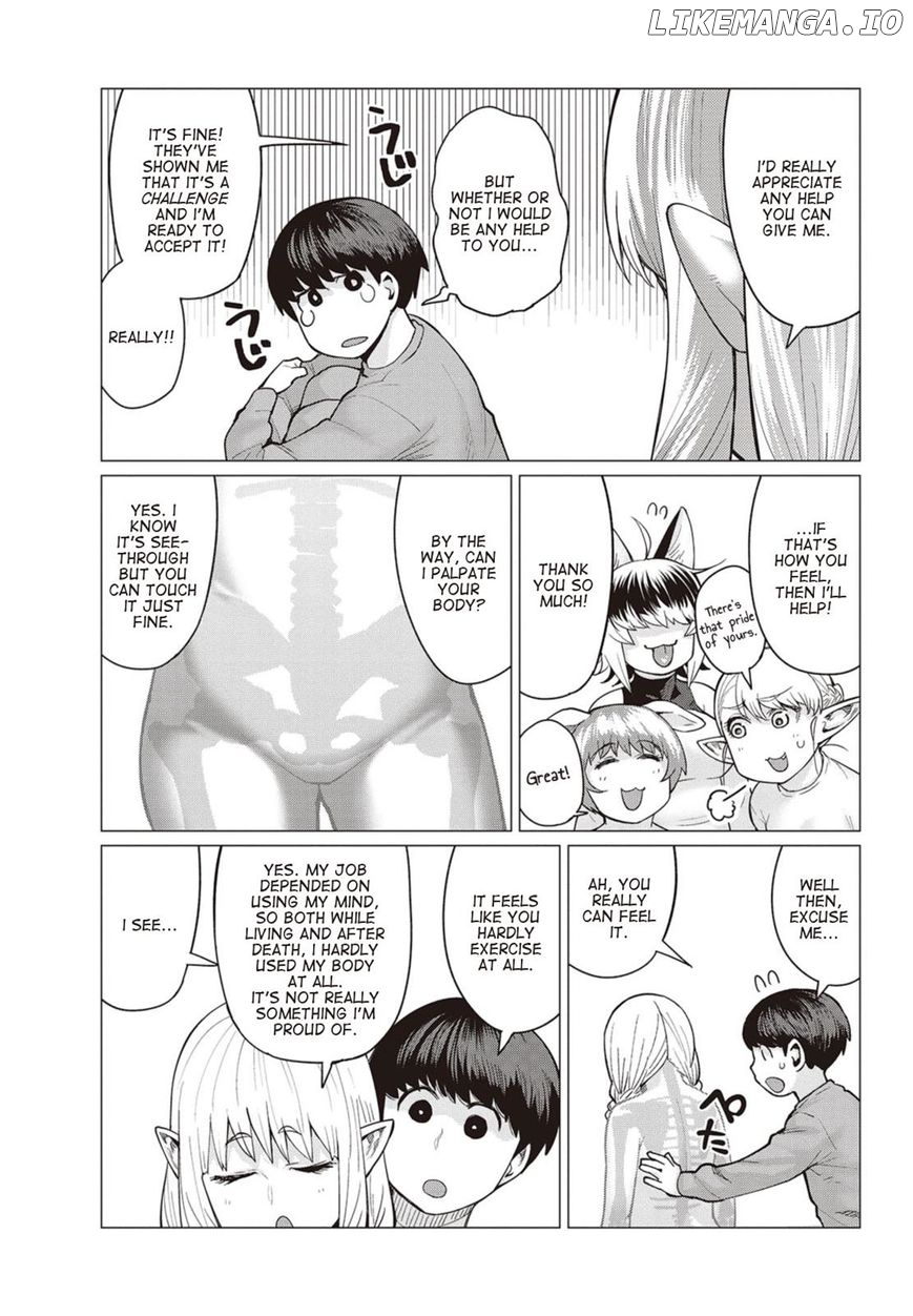 Elf-San wa Yaserarenai. - Manga chapter 14 - page 22