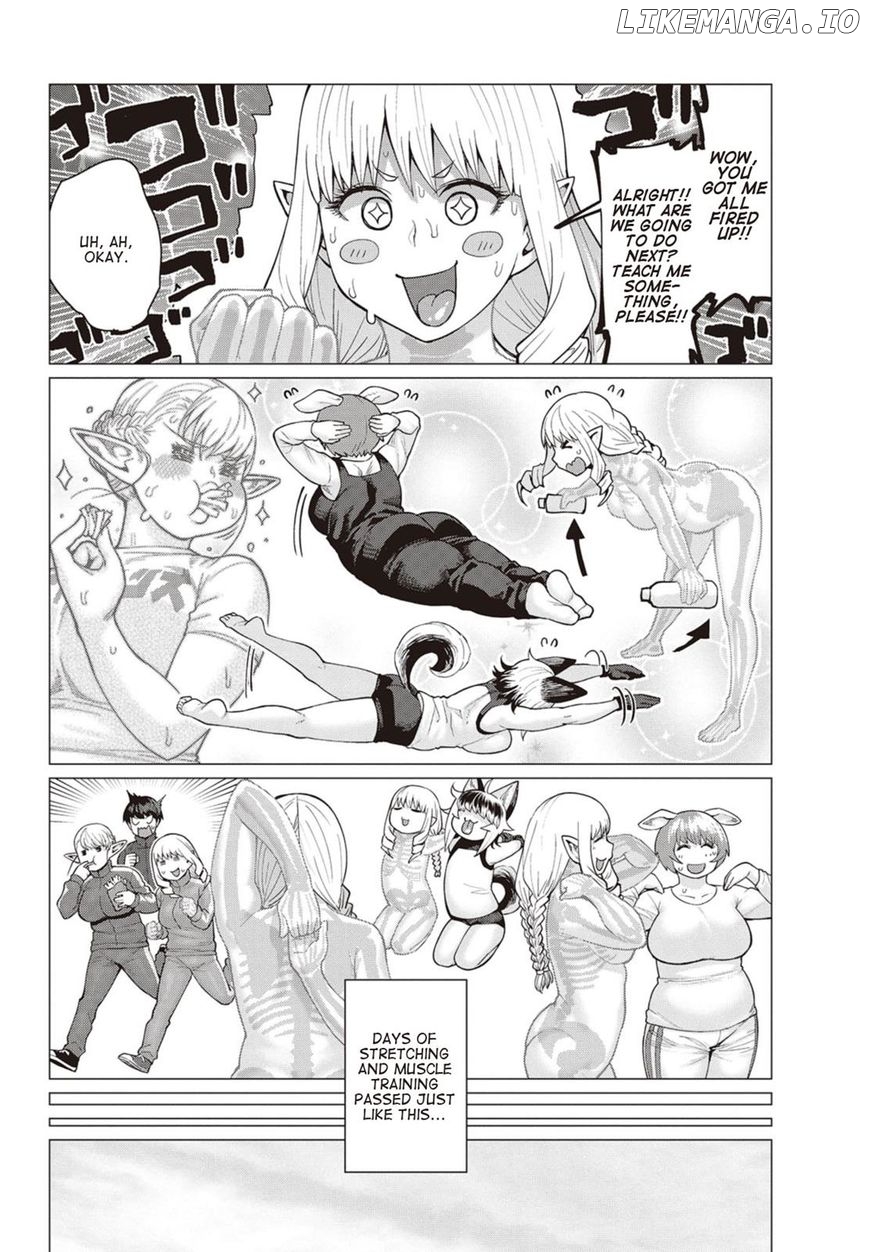 Elf-San wa Yaserarenai. - Manga chapter 14 - page 25