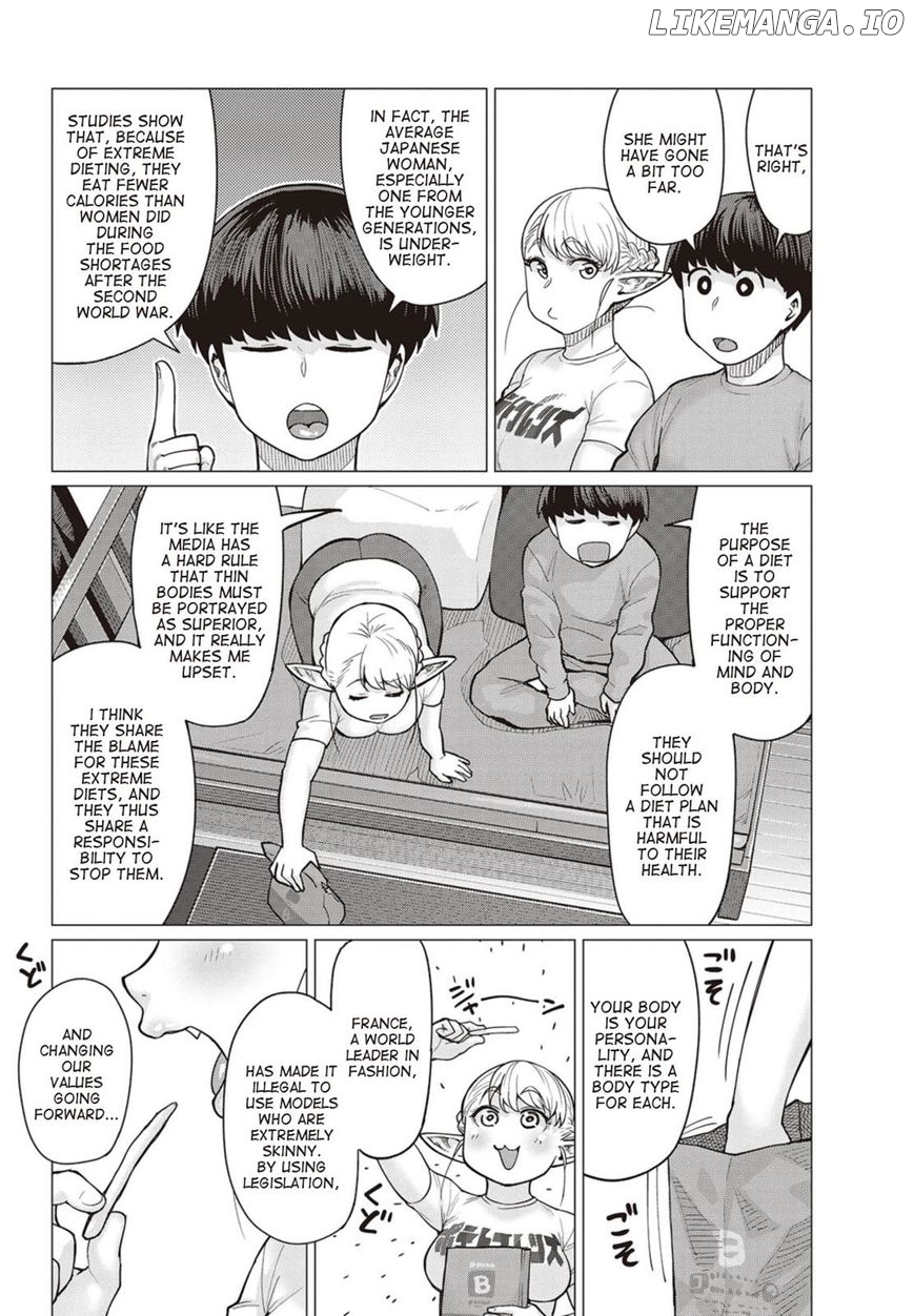 Elf-San wa Yaserarenai. - Manga chapter 14 - page 3