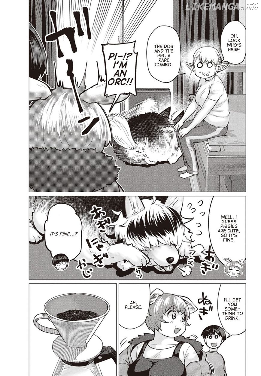 Elf-San wa Yaserarenai. - Manga chapter 14 - page 8