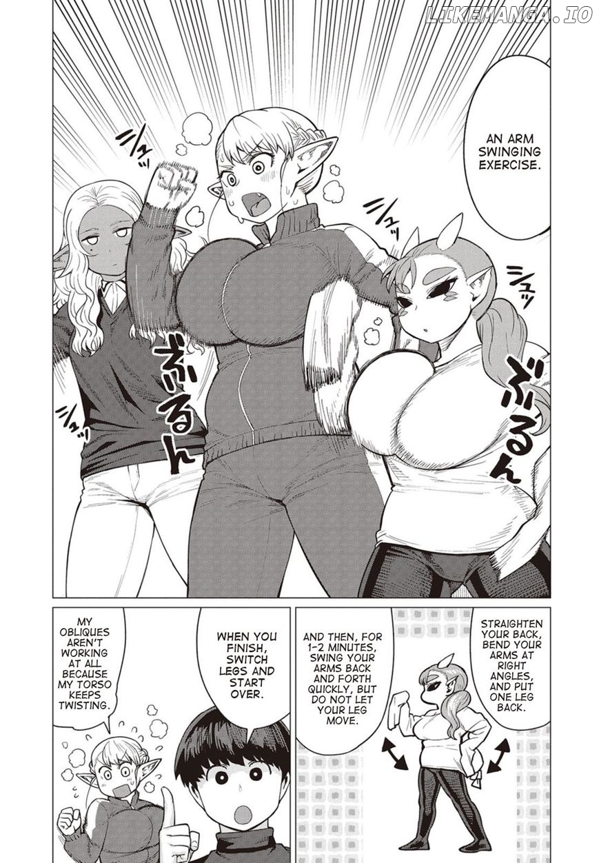 Elf-San wa Yaserarenai. - Manga chapter 16 - page 20