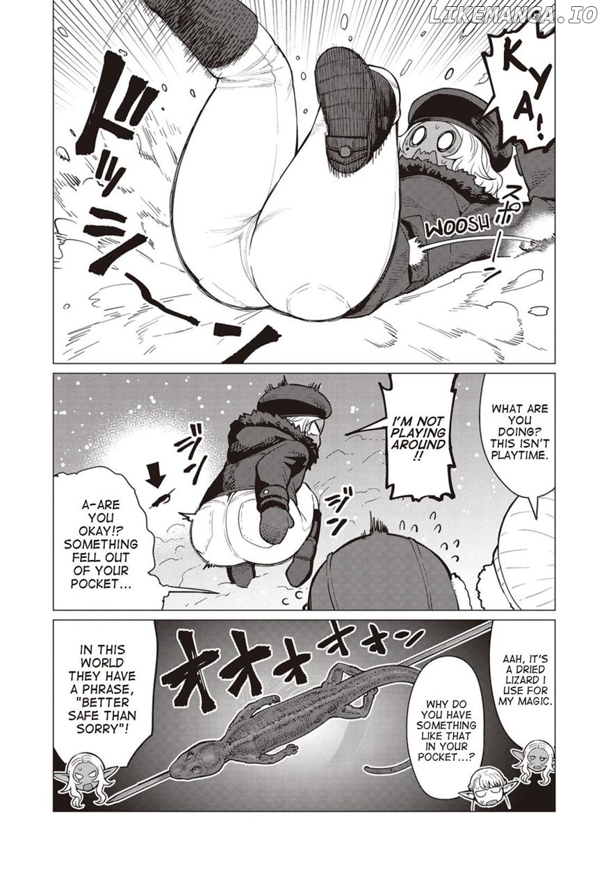 Elf-San wa Yaserarenai. - Manga chapter 16 - page 6