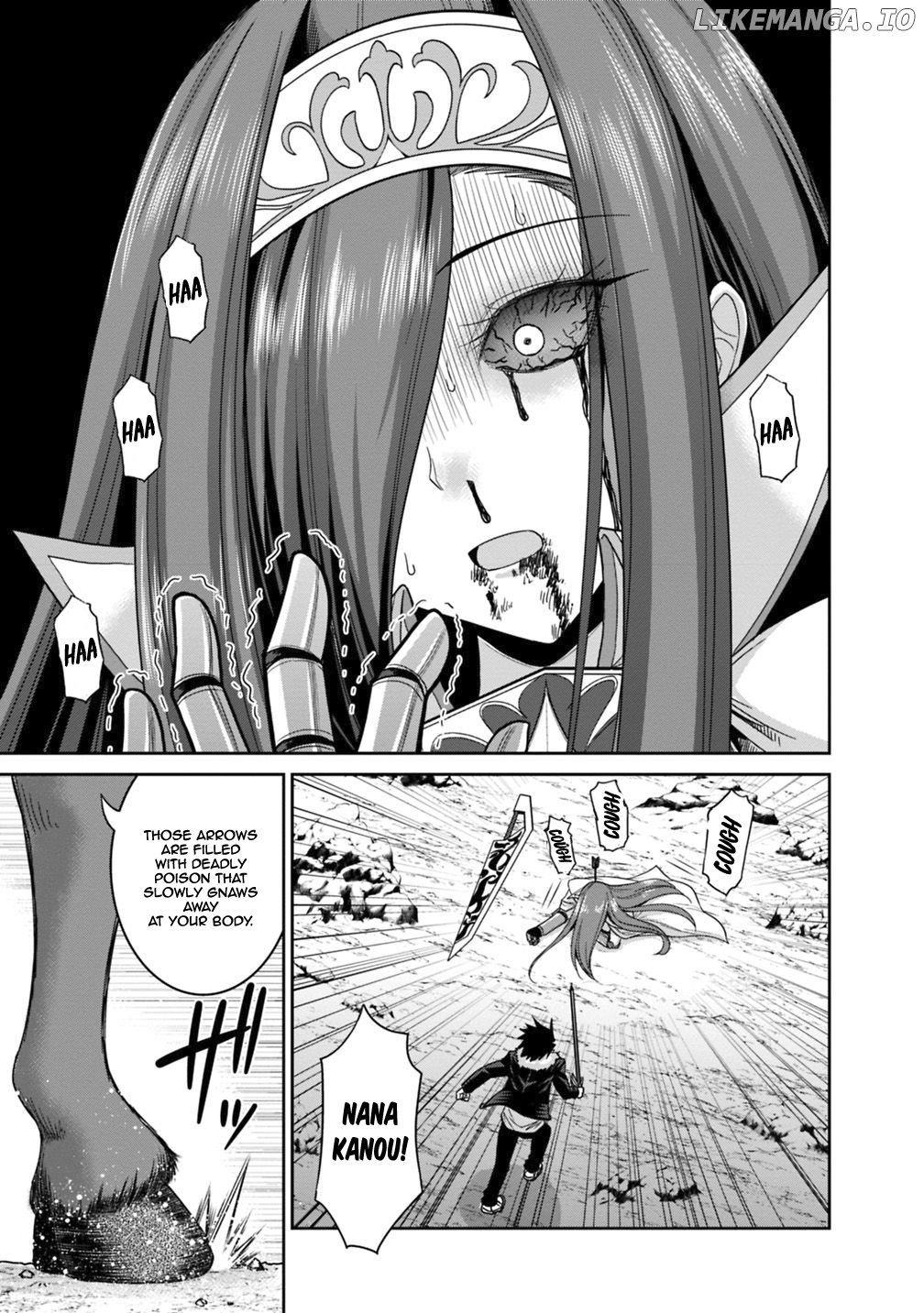 Kujibiki Tokushou Musou Harem-Ken chapter 14.2 - page 18