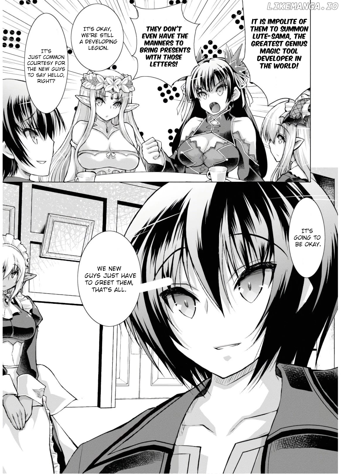 Gunota Ga Mahou Sekai Ni Tensei Shitara, Gendai Heiki De Guntai Harem O Tsukucchaimashita! chapter 50 - page 4