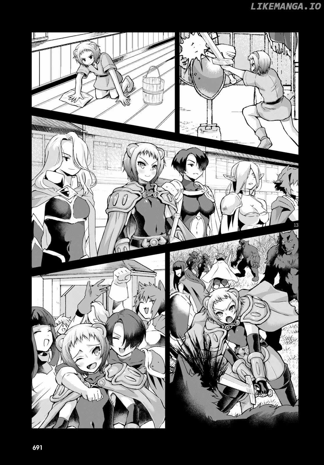 Gunota Ga Mahou Sekai Ni Tensei Shitara, Gendai Heiki De Guntai Harem O Tsukucchaimashita! chapter 54 - page 14