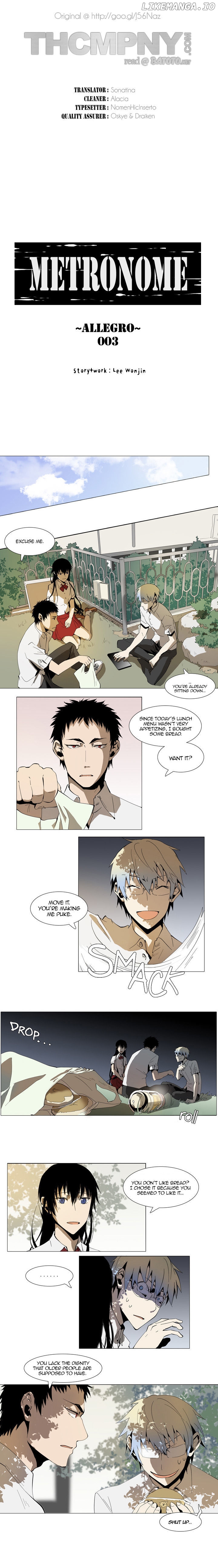 Metronome (Lee Won-Jin) chapter 23 - page 1