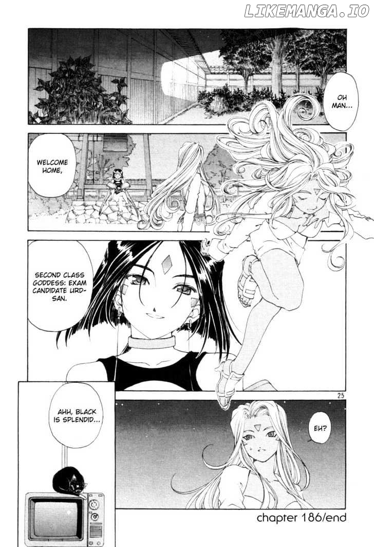 Ah! My Goddess chapter 186 - page 25