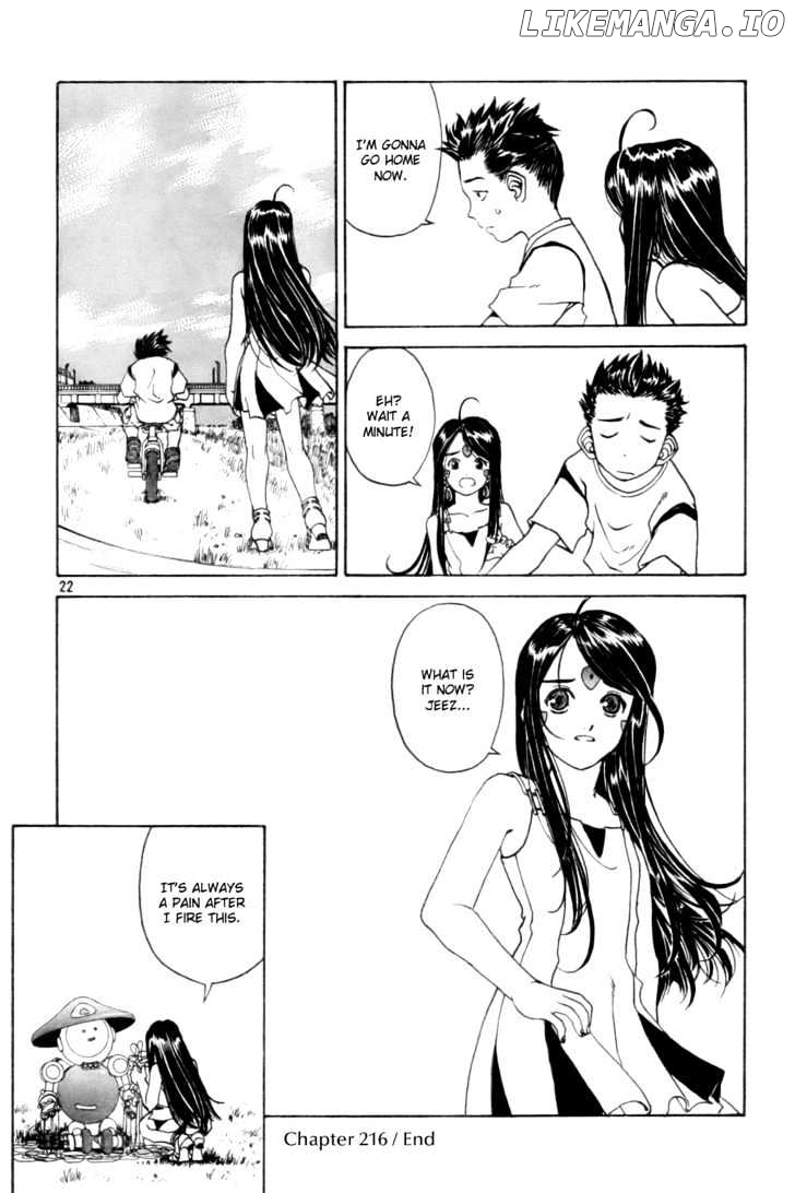 Ah! My Goddess chapter 216 - page 22