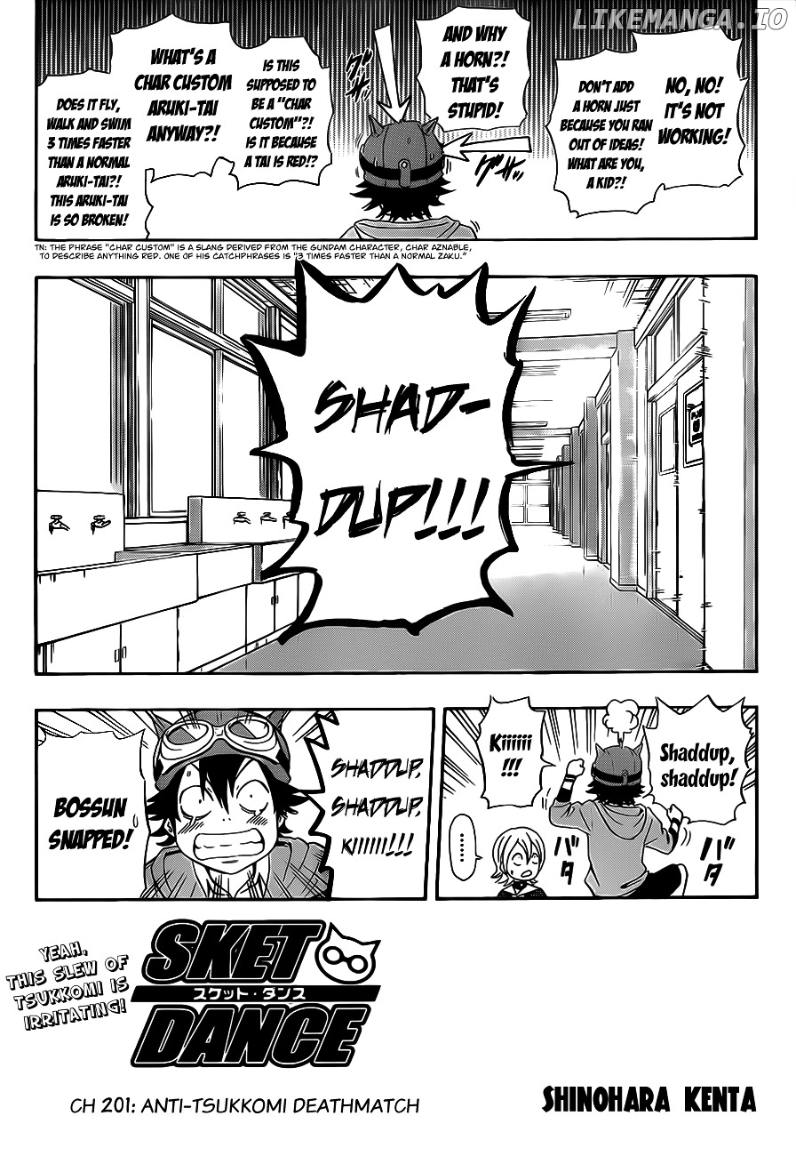 Sket Dance chapter 201 - page 3