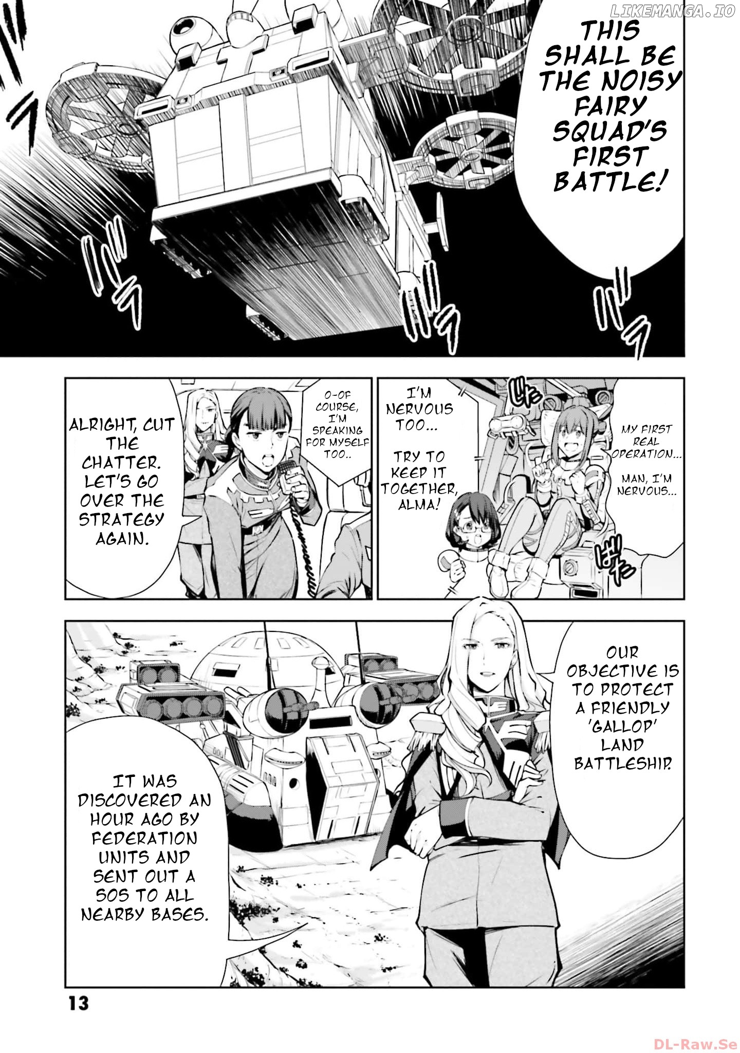 Mobile Suit Gundam: Battle Operation Code Fairy chapter 1 - page 15
