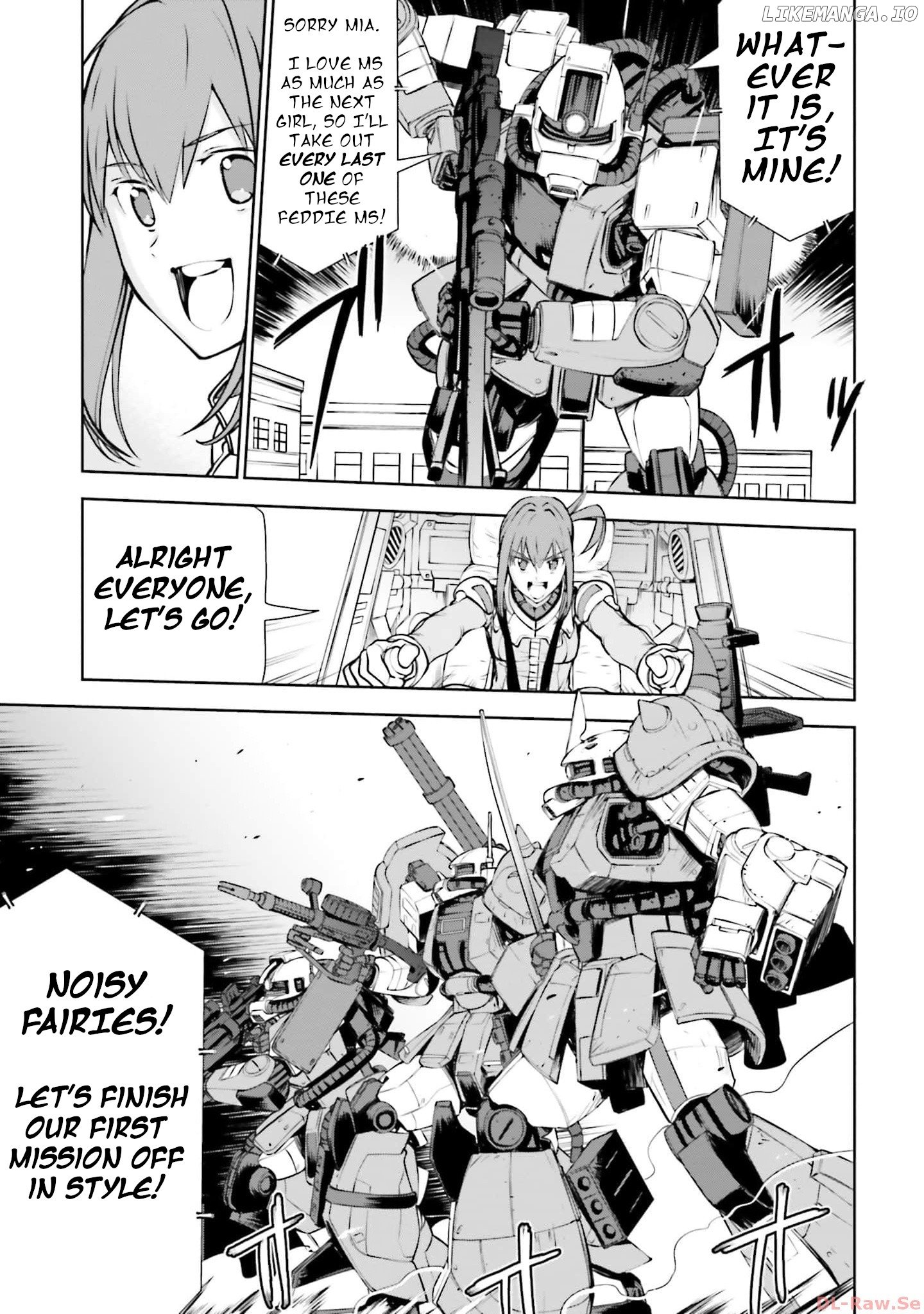 Mobile Suit Gundam: Battle Operation Code Fairy chapter 1 - page 35