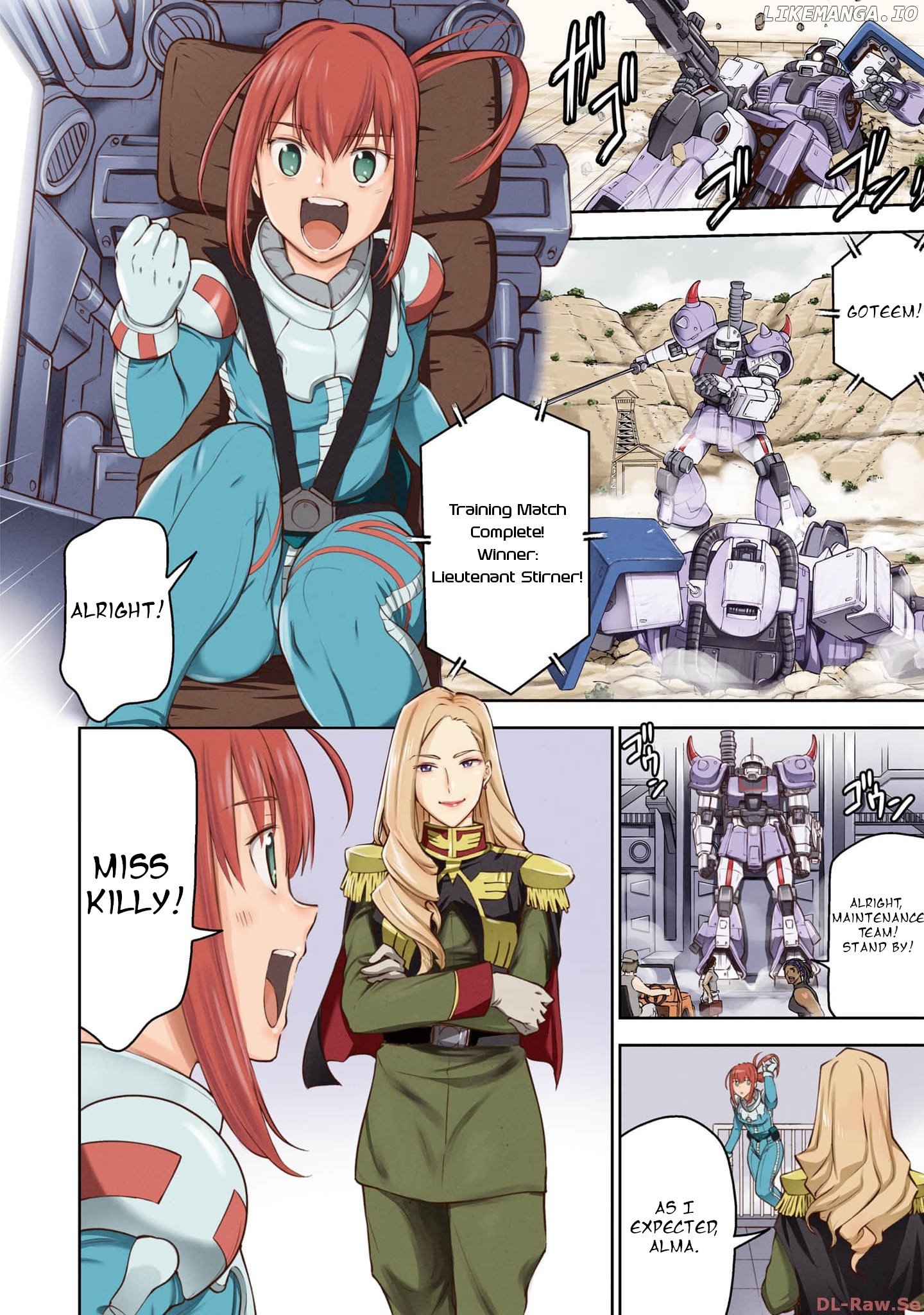 Mobile Suit Gundam: Battle Operation Code Fairy chapter 1 - page 6