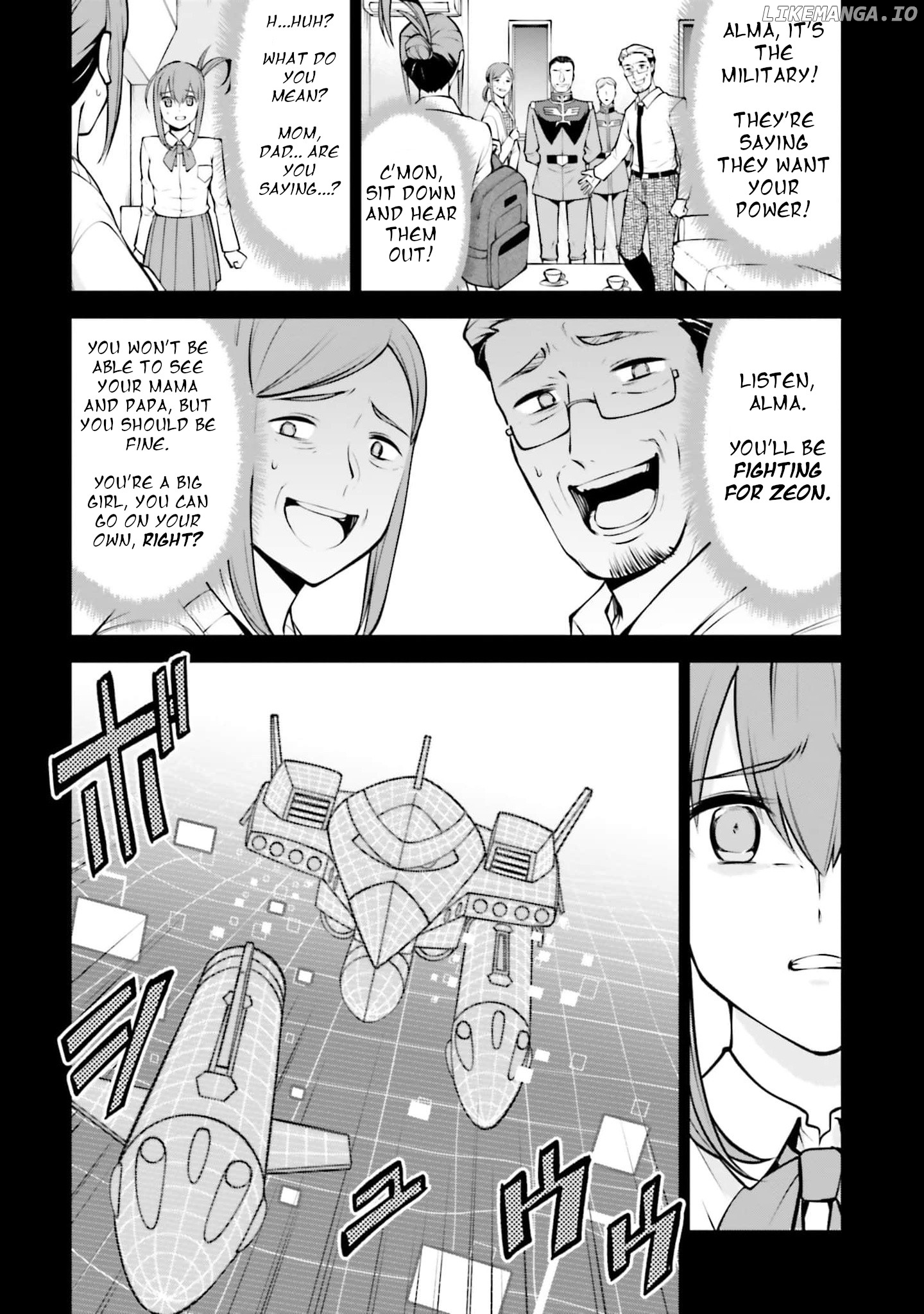 Mobile Suit Gundam: Battle Operation Code Fairy chapter 7 - page 34