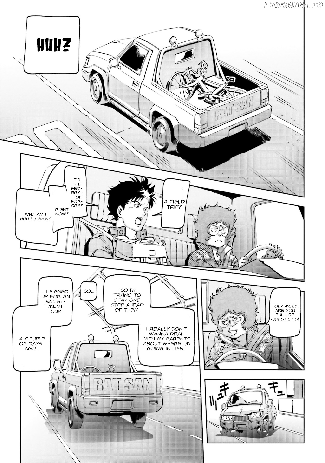 Mobile Suit Gundam F91 Prequel chapter 6 - page 12