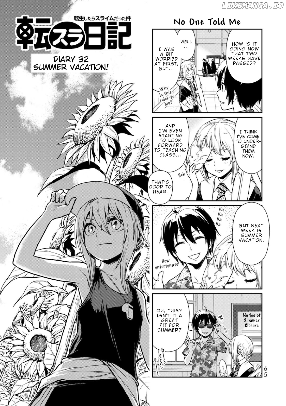 Tensura Nikki Tensei Shitara Slime Datta Ken chapter 32 - page 1