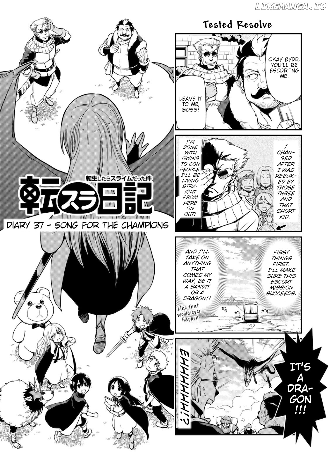 Tensura Nikki Tensei Shitara Slime Datta Ken chapter 37 - page 1