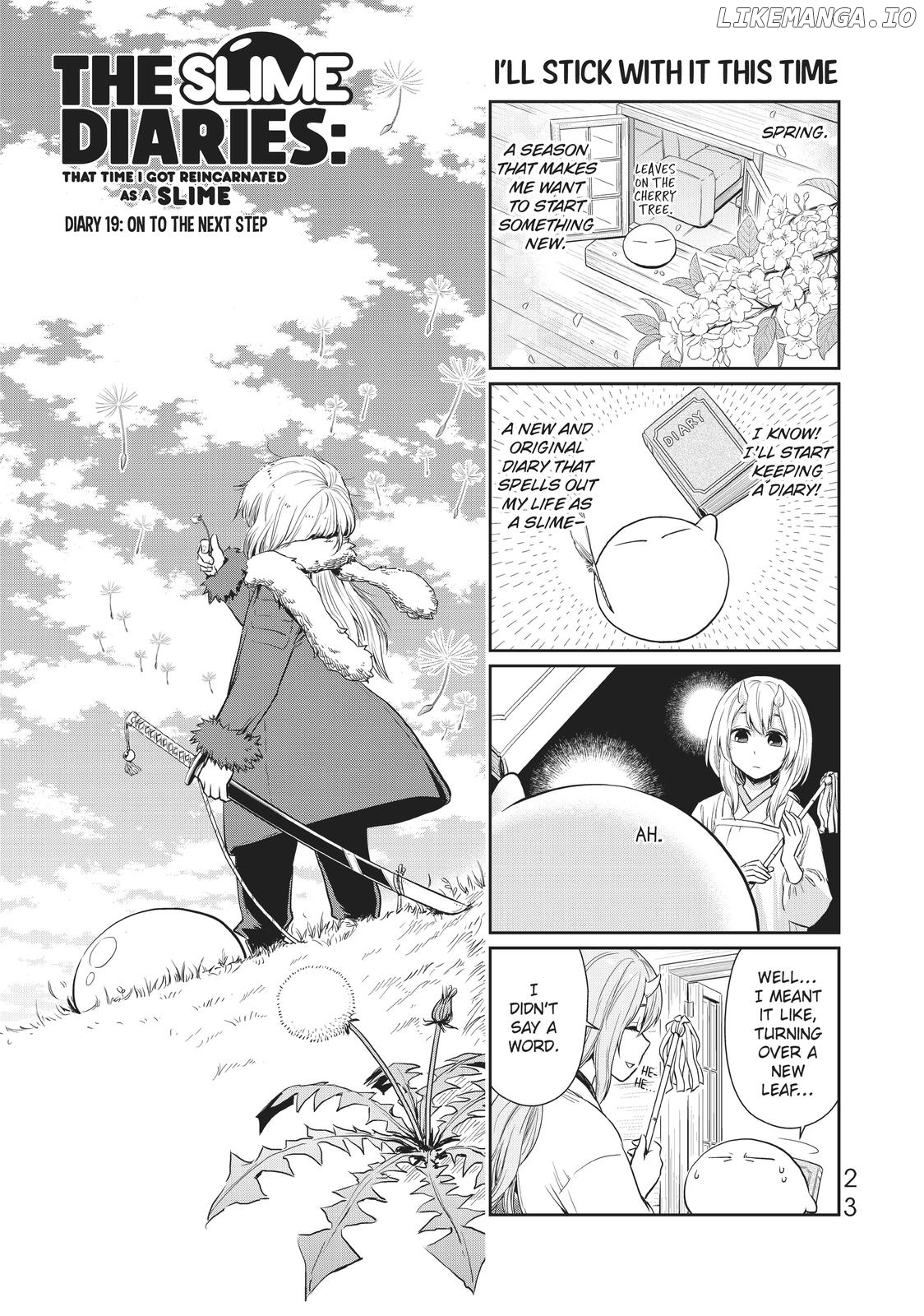 Tensura Nikki Tensei Shitara Slime Datta Ken chapter 19 - page 1