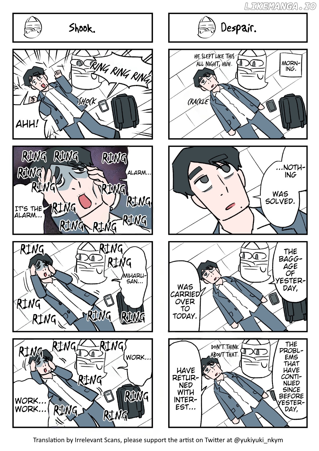 The Ghost And The Exhausted Office Worker Chapter 68 - page 1