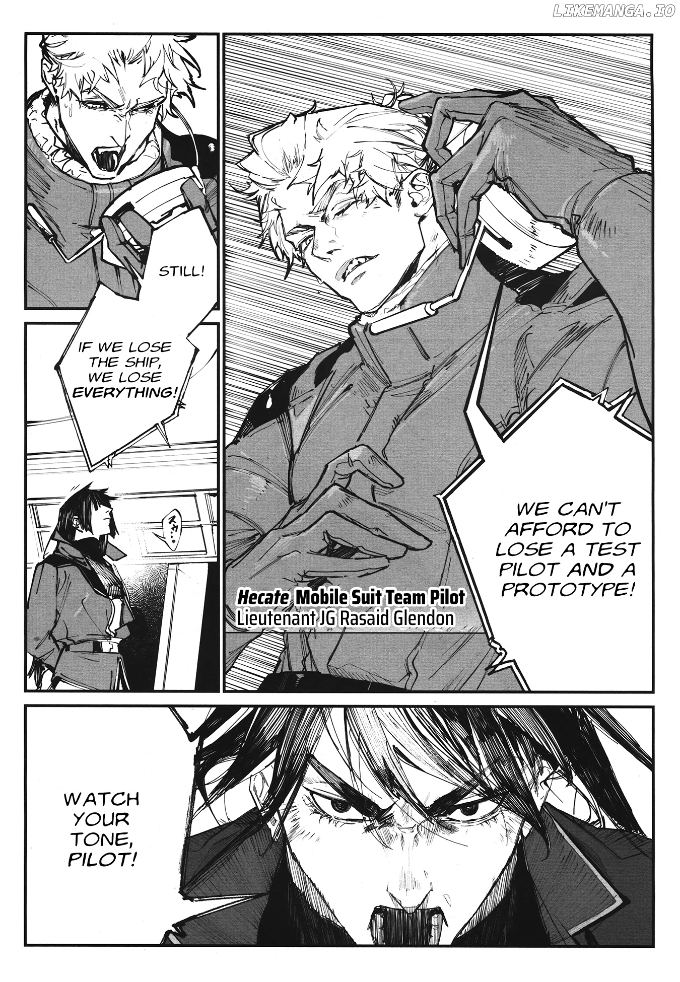 Mobile Suit Gundam Wearwolf chapter 1 - page 16