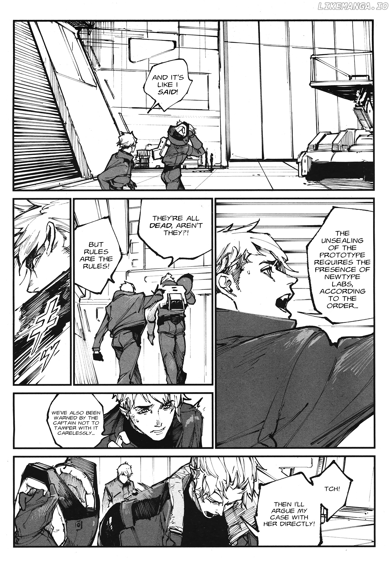 Mobile Suit Gundam Wearwolf chapter 1 - page 36