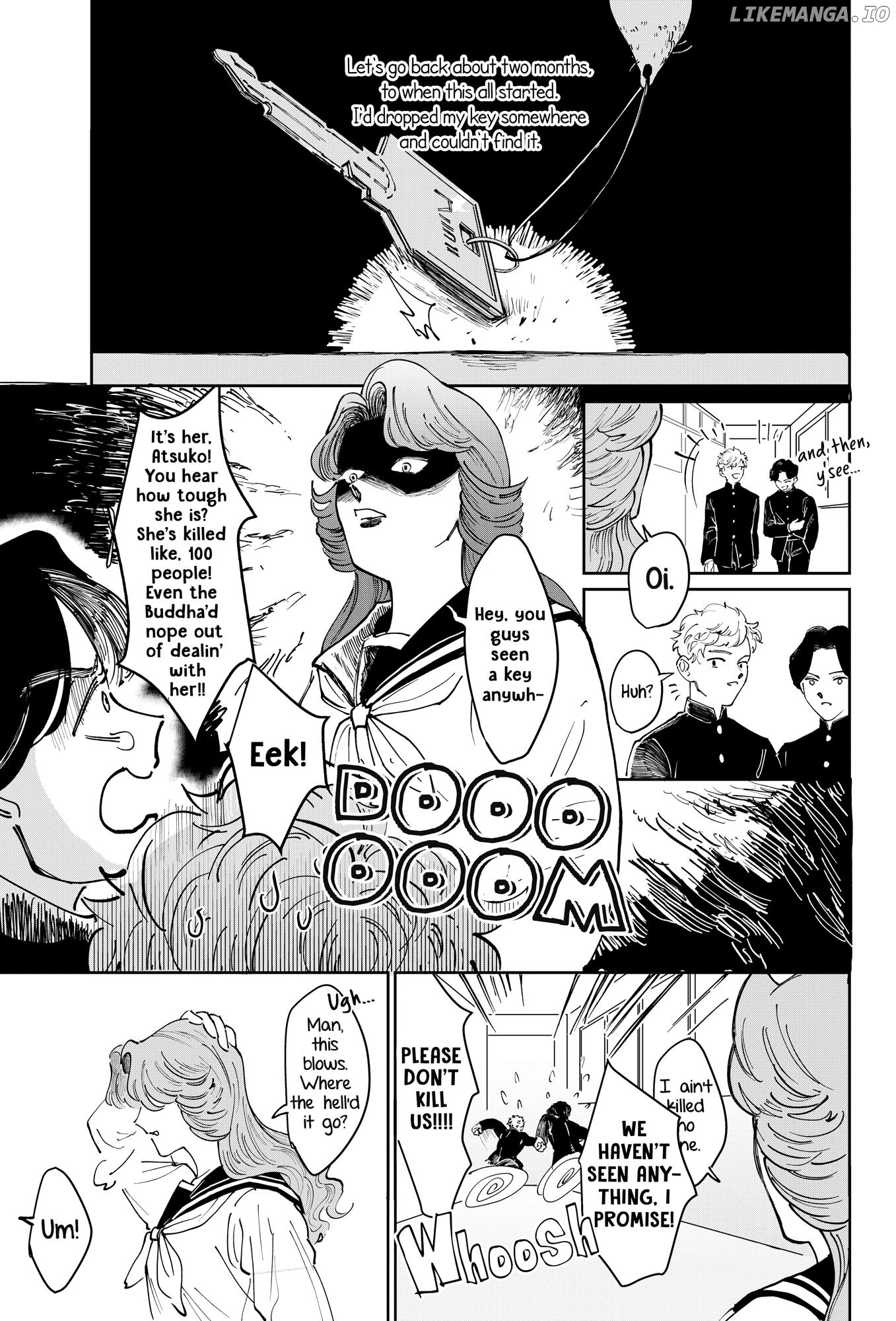 A Sukeban, A Transfer Student, And Their Silly Little Game chapter 2 - page 1