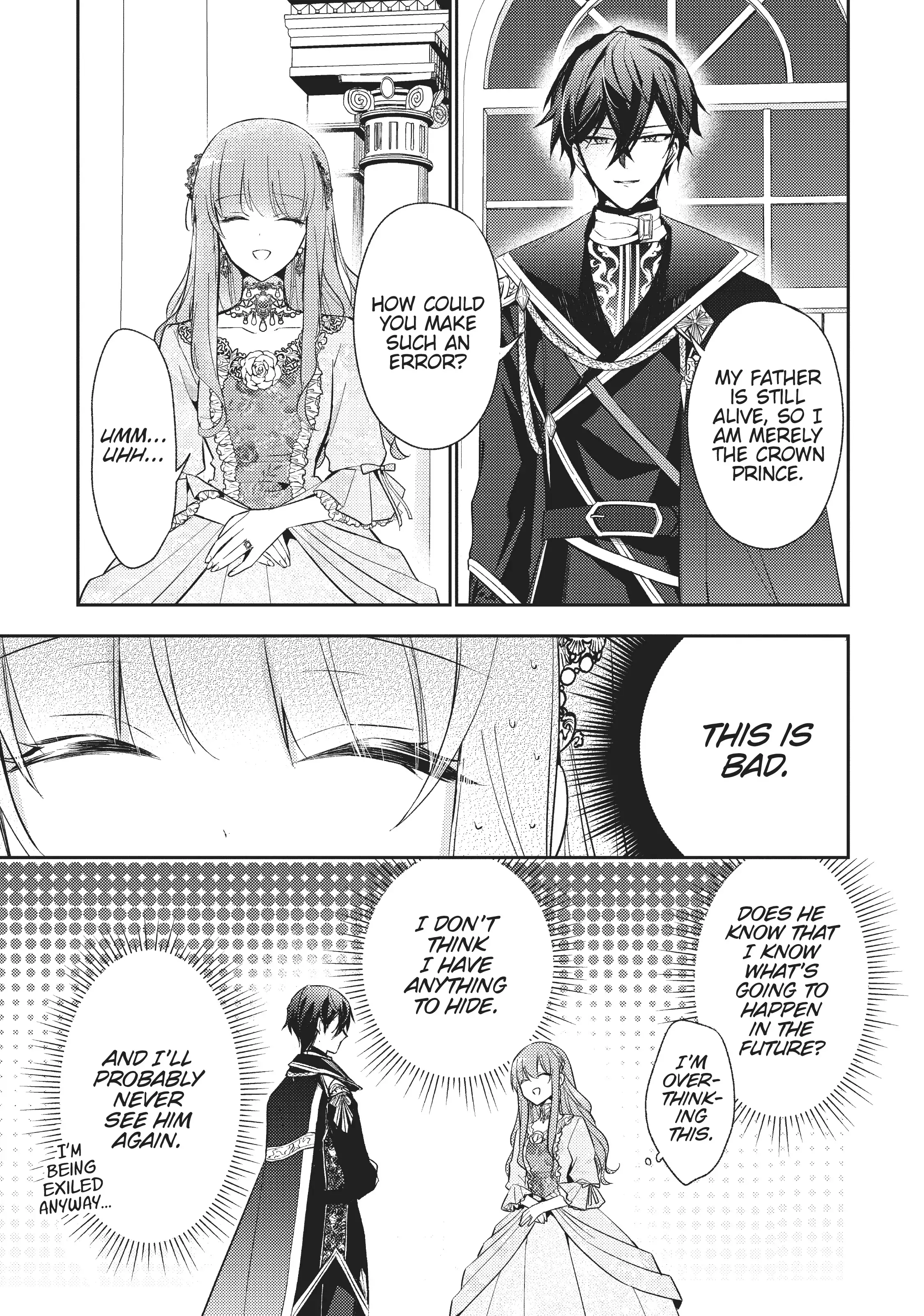 Loop 7-kaime no Akuyaku Reijou wa, Moto Tekikoku de Juukimama na Hanayome Seikatsu o Mankitsu Suru Chapter 1 - page 25