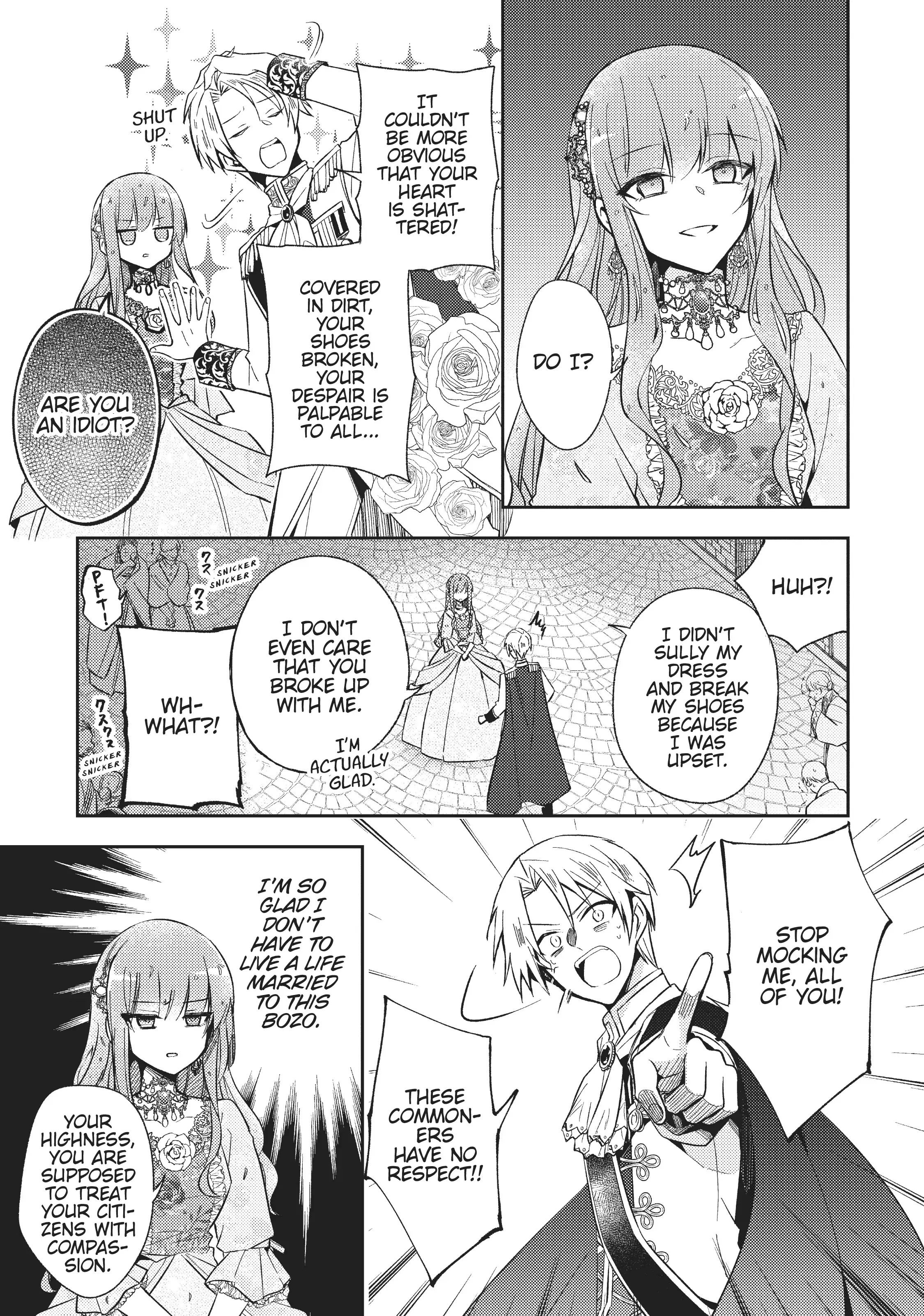 Loop 7-kaime no Akuyaku Reijou wa, Moto Tekikoku de Juukimama na Hanayome Seikatsu o Mankitsu Suru Chapter 1 - page 32