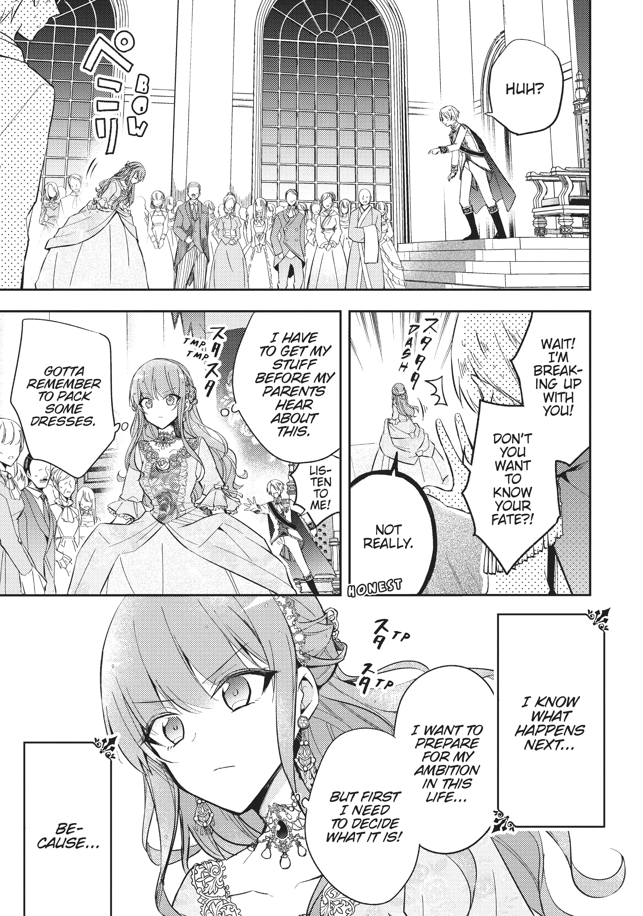 Loop 7-kaime no Akuyaku Reijou wa, Moto Tekikoku de Juukimama na Hanayome Seikatsu o Mankitsu Suru Chapter 1 - page 6