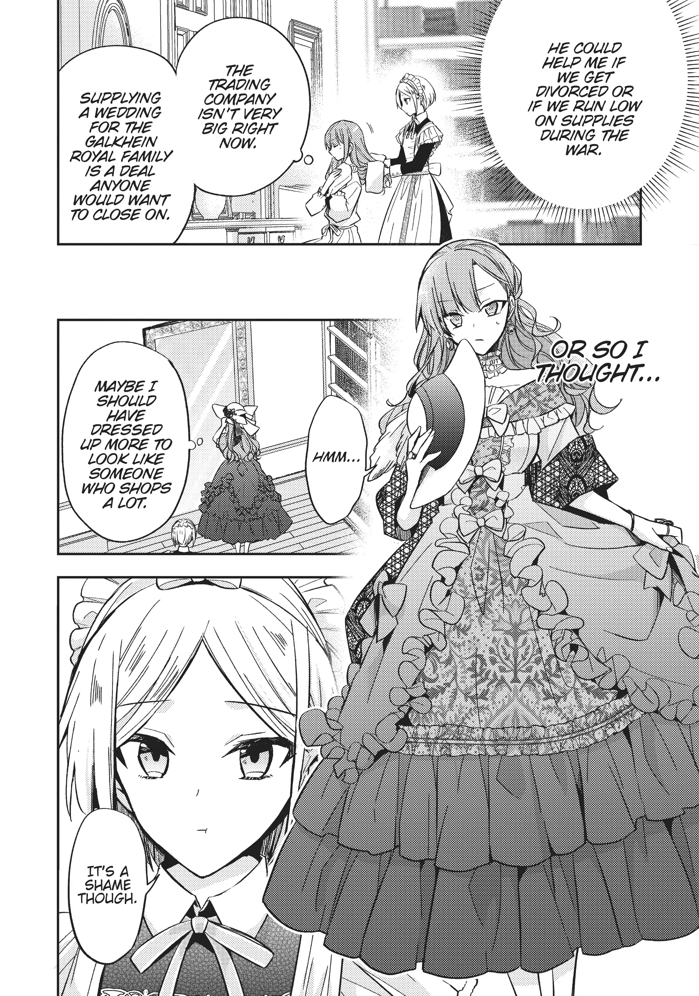 Loop 7-kaime no Akuyaku Reijou wa, Moto Tekikoku de Juukimama na Hanayome Seikatsu o Mankitsu Suru Chapter 7 - page 22