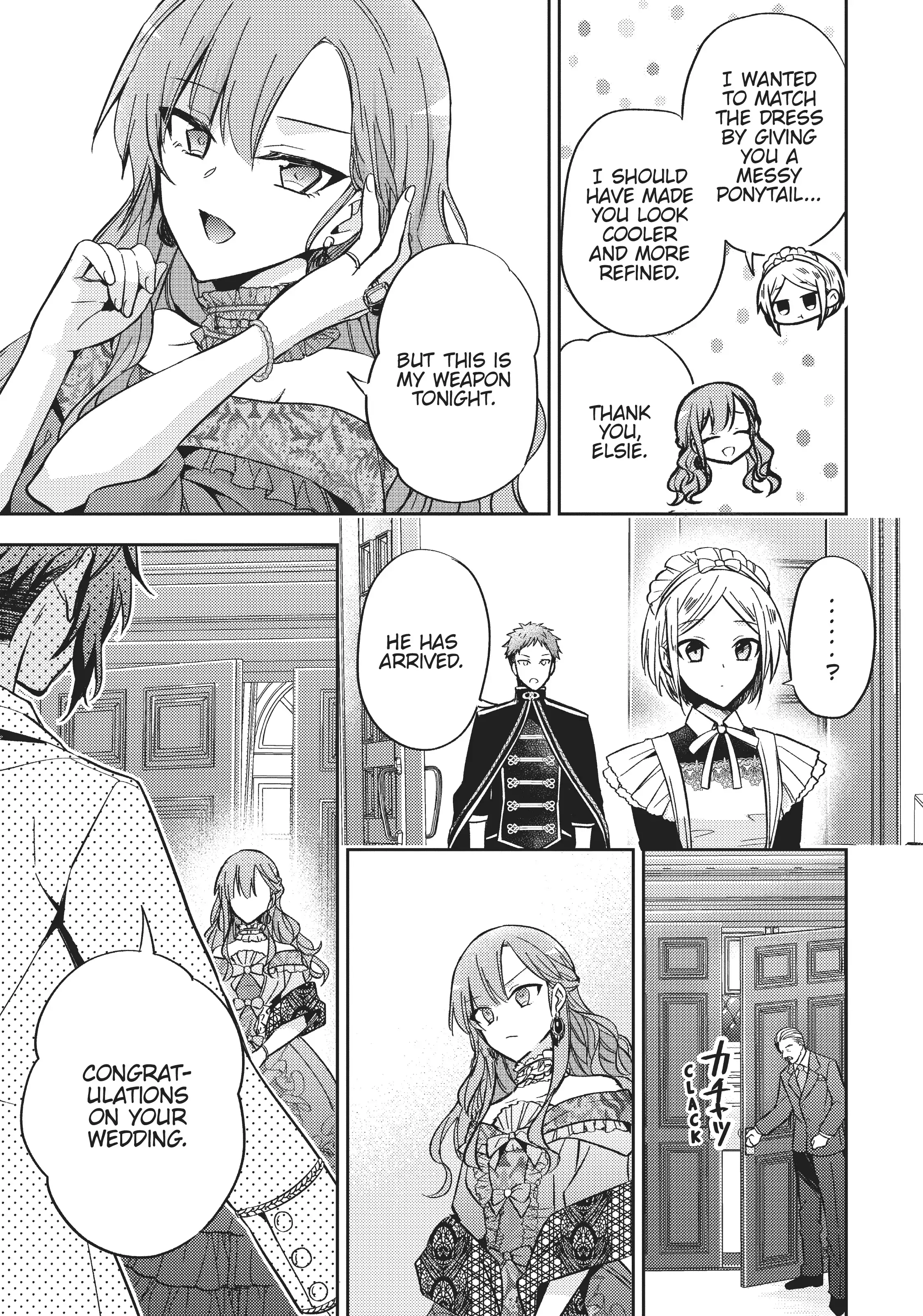 Loop 7-kaime no Akuyaku Reijou wa, Moto Tekikoku de Juukimama na Hanayome Seikatsu o Mankitsu Suru Chapter 7 - page 23