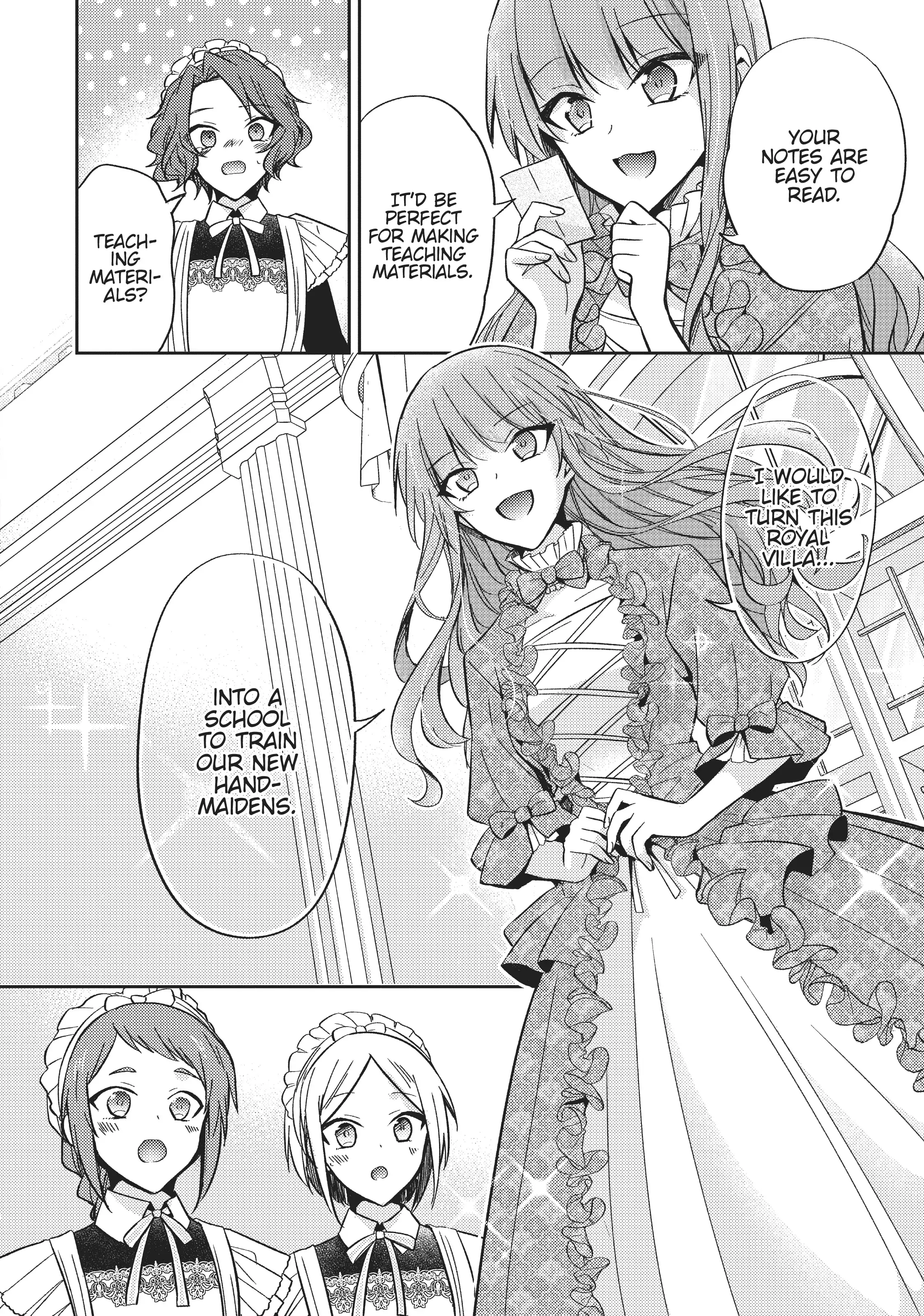 Loop 7-kaime no Akuyaku Reijou wa, Moto Tekikoku de Juukimama na Hanayome Seikatsu o Mankitsu Suru Chapter 7 - page 8