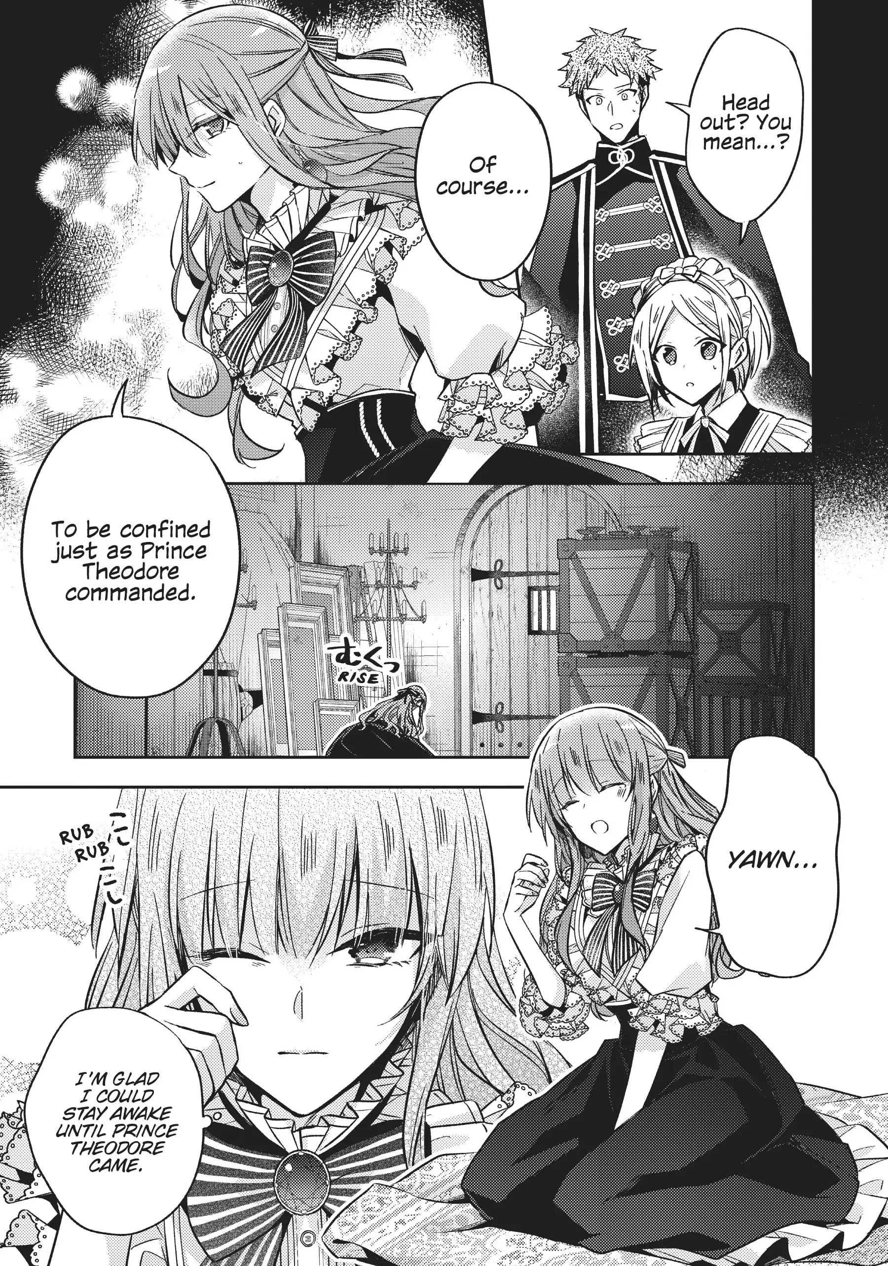 Loop 7-kaime no Akuyaku Reijou wa, Moto Tekikoku de Juukimama na Hanayome Seikatsu o Mankitsu Suru Chapter 13 - page 21