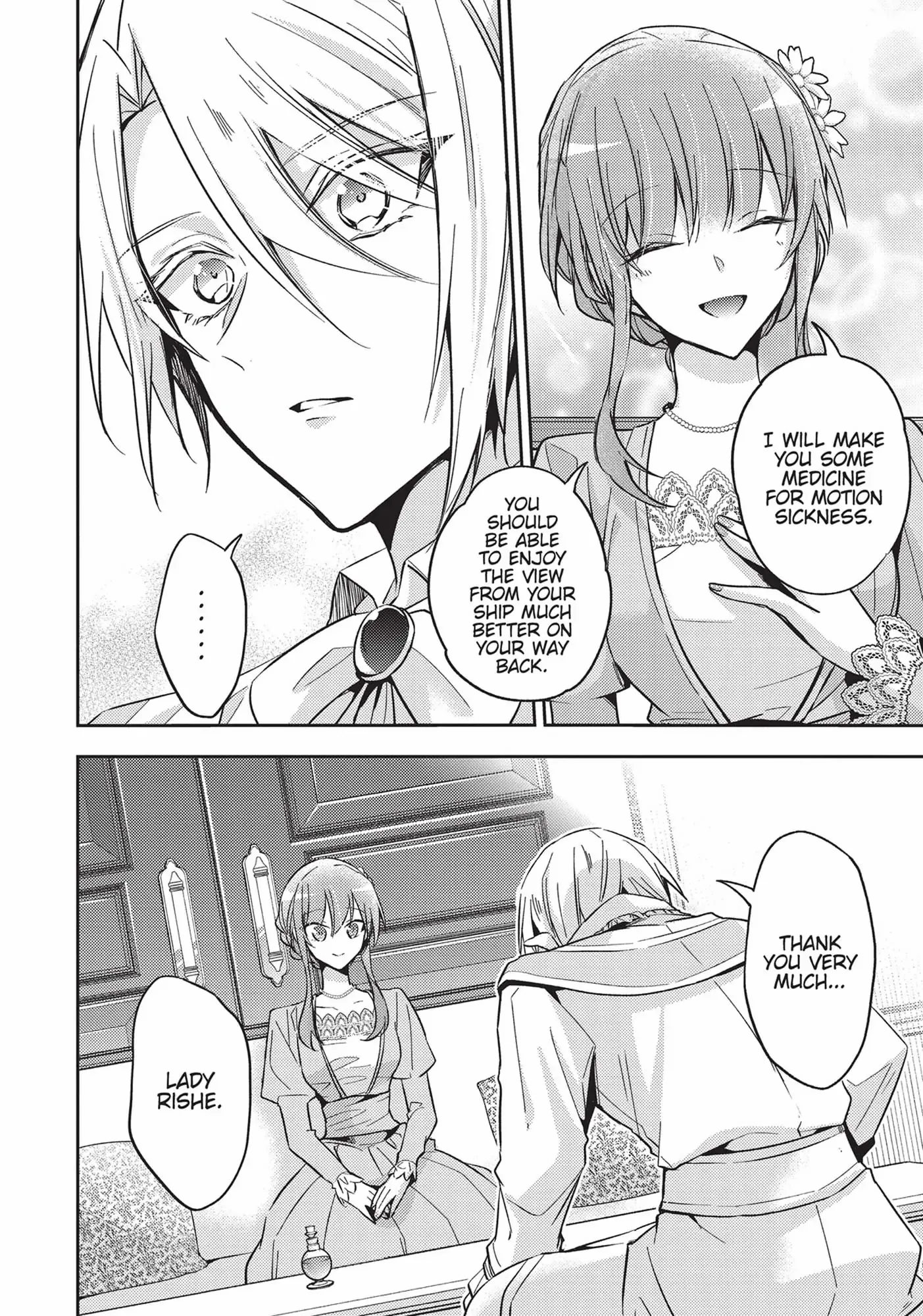 Loop 7-kaime no Akuyaku Reijou wa, Moto Tekikoku de Juukimama na Hanayome Seikatsu o Mankitsu Suru Chapter 21 - page 28