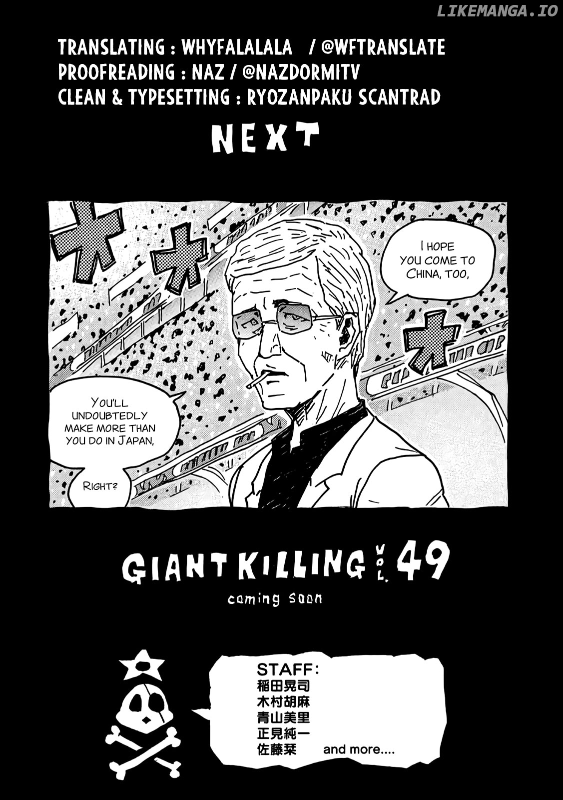 Giant Killing chapter 477 - page 22