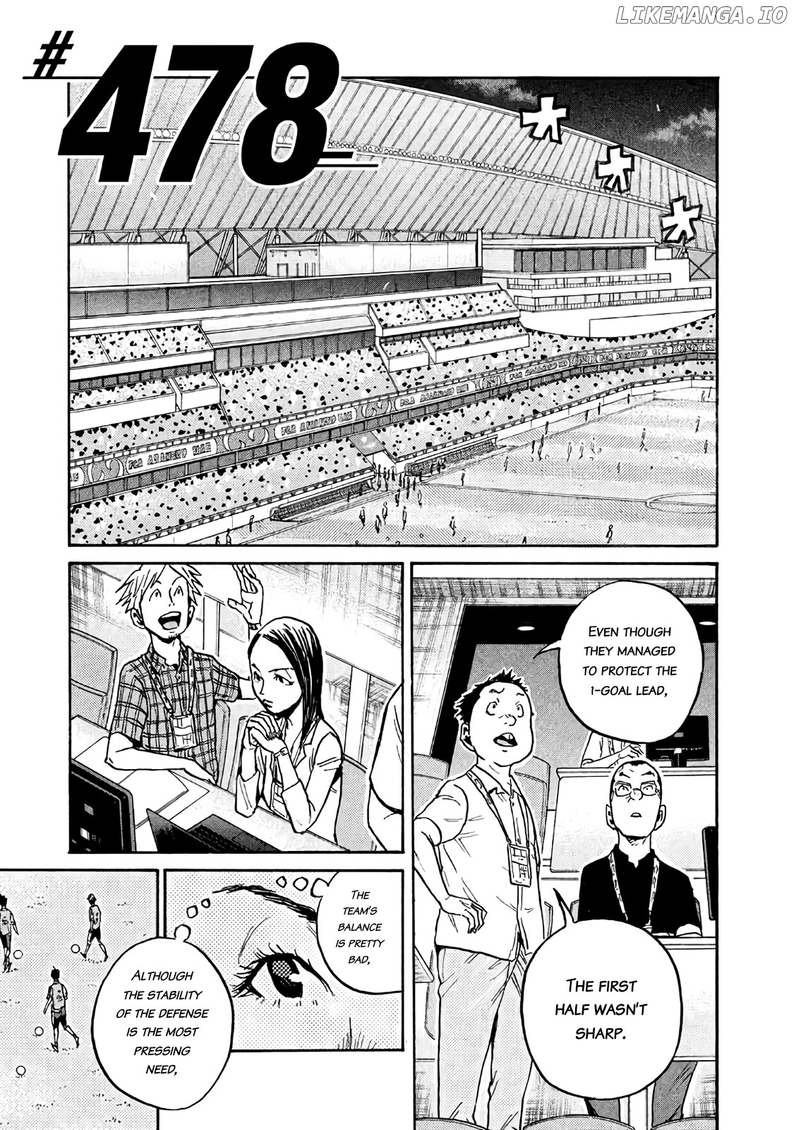 Giant Killing Chapter 478 - page 4