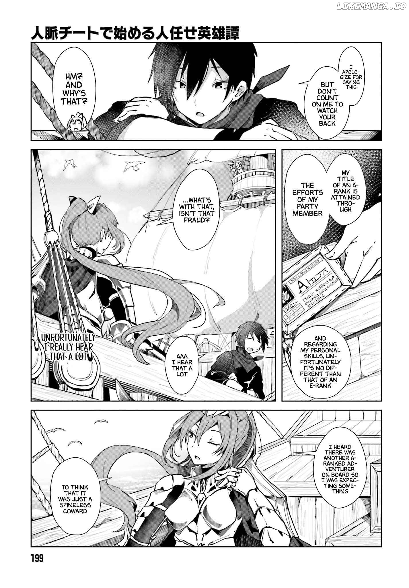 A Heroic Tale About Starting With a Personal Relations Cheat(Ability) and Letting Others Do the Job Chapter 1 - page 22