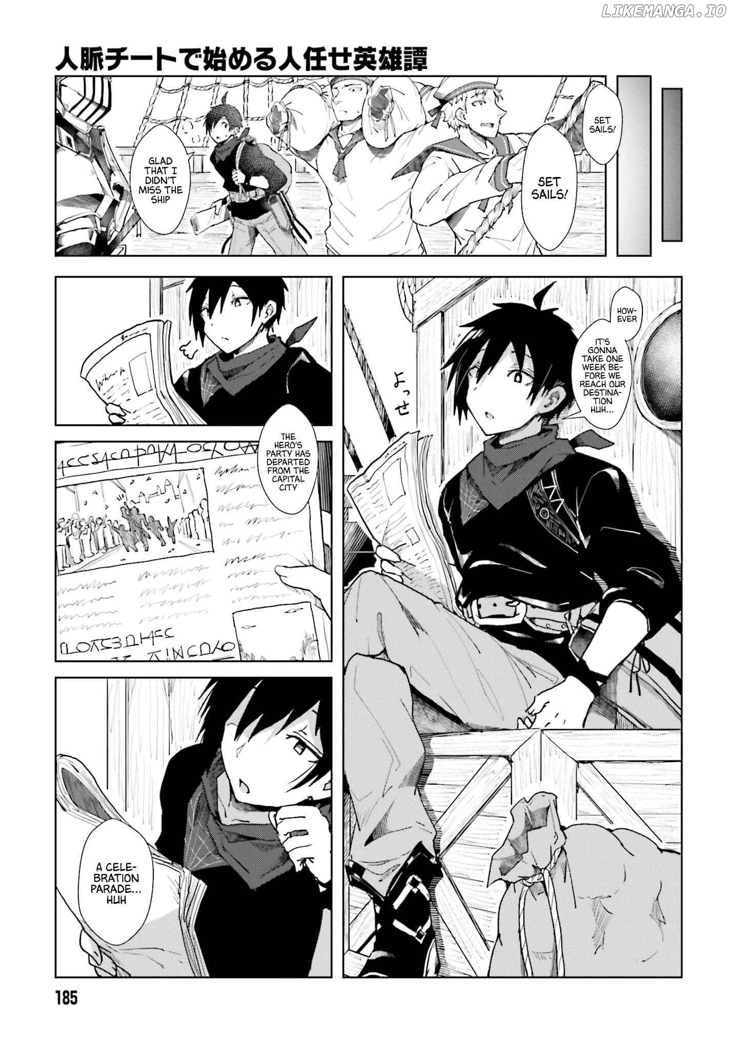 A Heroic Tale About Starting With a Personal Relations Cheat(Ability) and Letting Others Do the Job Chapter 1 - page 8