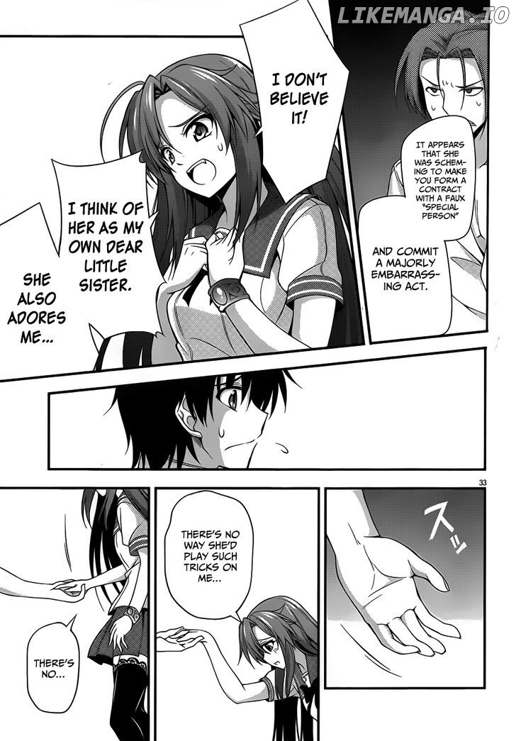 Dakara Boku Wa, H Ga Dekinai chapter 8 - page 35