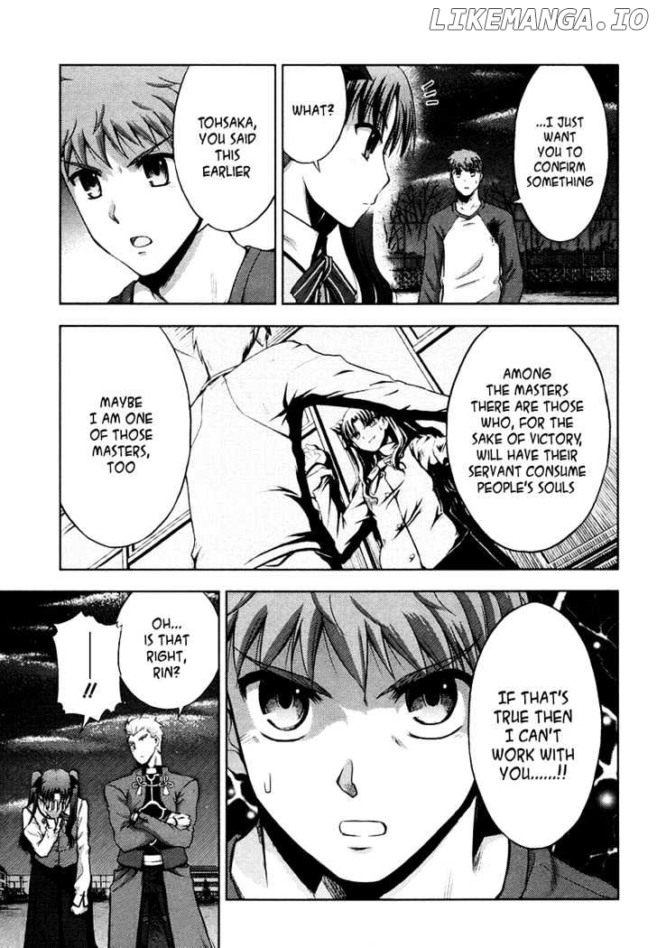 Fate/Stay Night chapter 11 - page 18