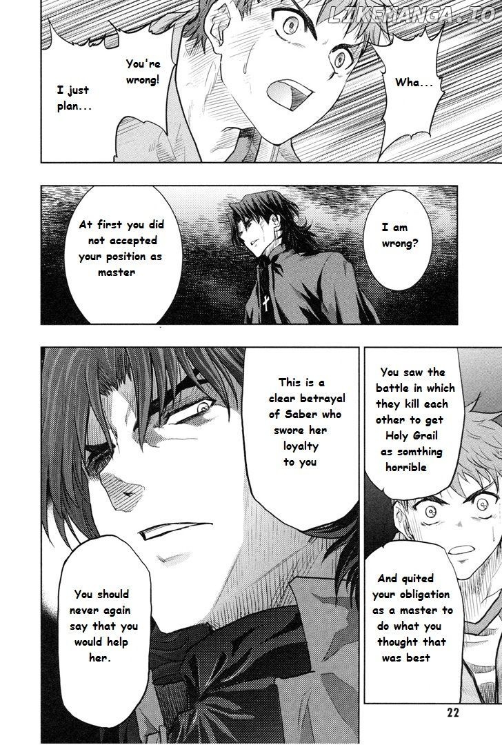 Fate/Stay Night chapter 39 - page 23