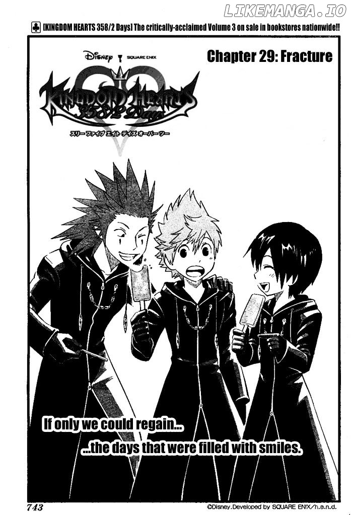 Kingdom Hearts: 358/2 Days chapter 29 - page 1