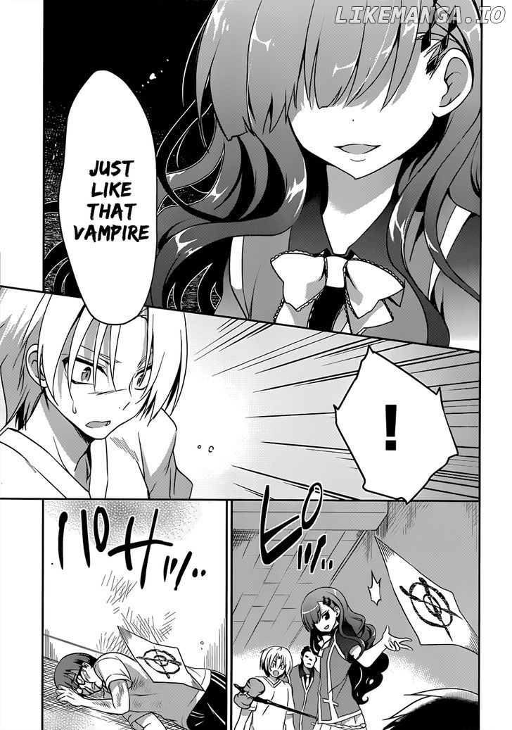 Kiryuuin Kaya Ni Chi O Suwareru Dake No Kantan Na Oshigoto chapter 8 - page 28